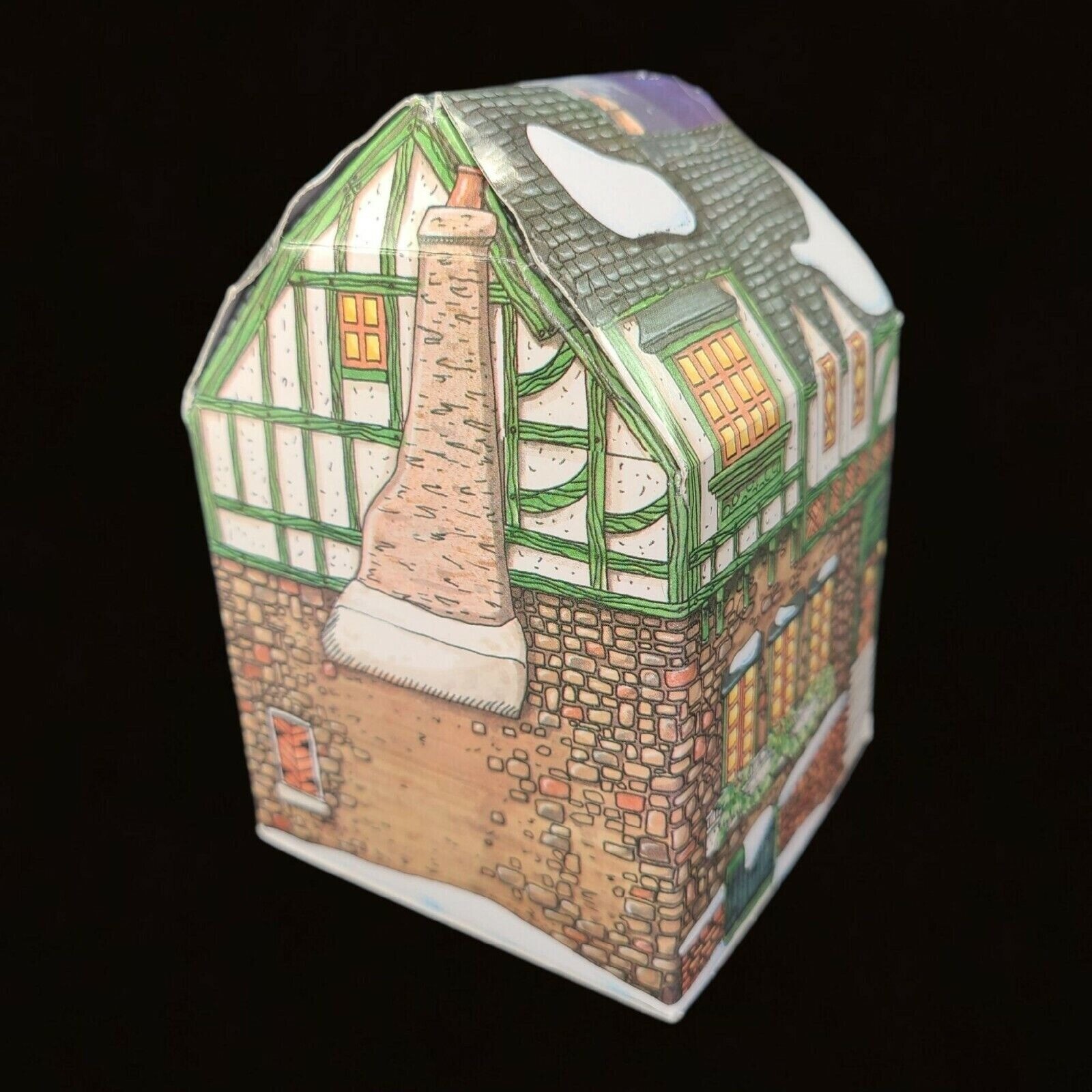 Dept 56 Charles Dickens Heritage Christmas Ornament The Pied Bull Inn 1993 Vtg