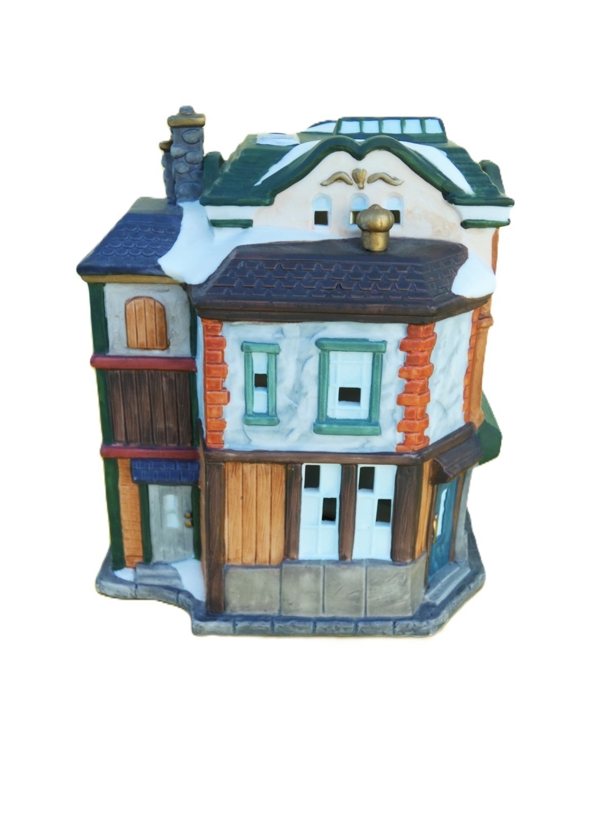 Kirkland Signature Christmas Village Lighted Department Store,Candy Shop 1997