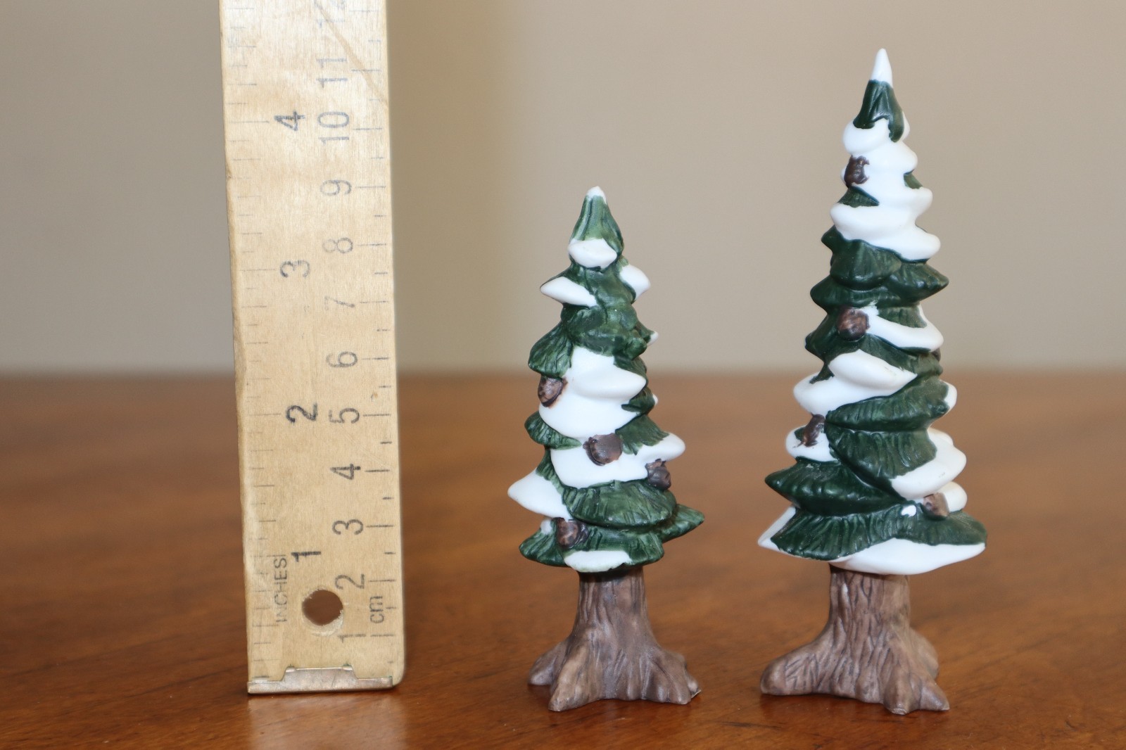 Kirkland Victorian Christmas Village 59979 Replacement: Lot 2 Pine Tree 4.5″ 3.5