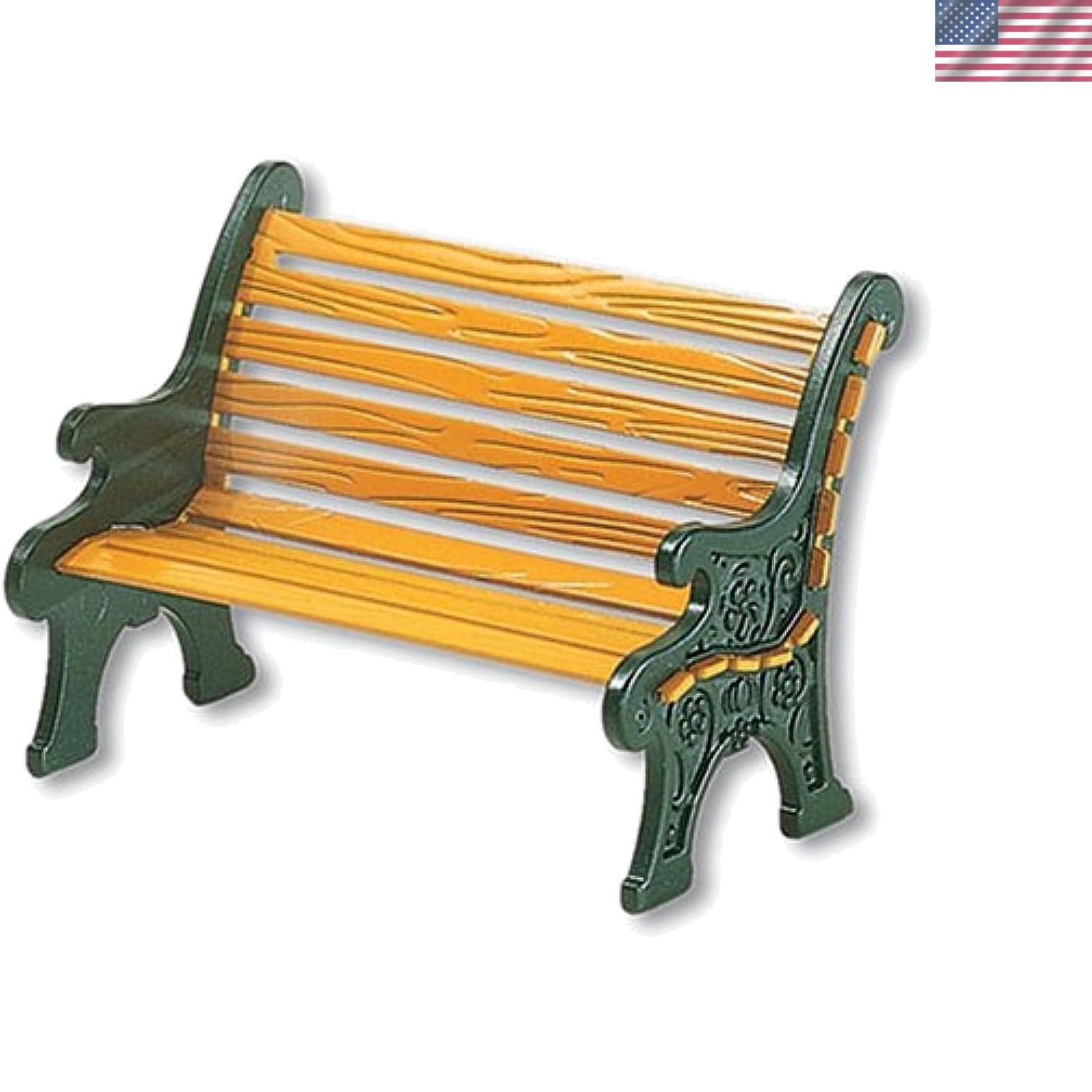 56.52302 Village Wrought Iron Park Bench