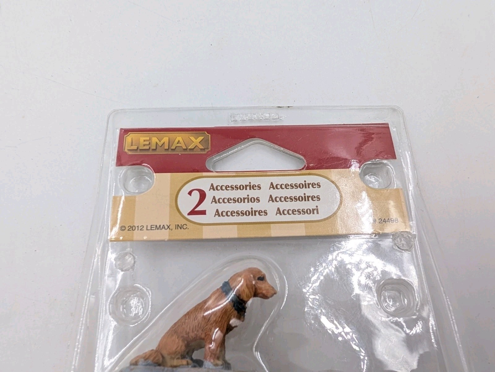 Lemax Village Collection Accessories Thievery Set of 2 Dog Raccoons 24498 260127
