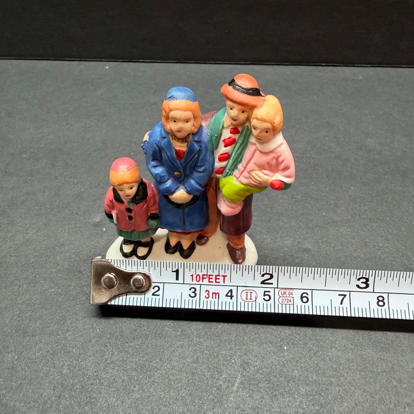 It’s A Wonderful Life George Bailey Mary Zuzu Janie Christmas Village Figurine