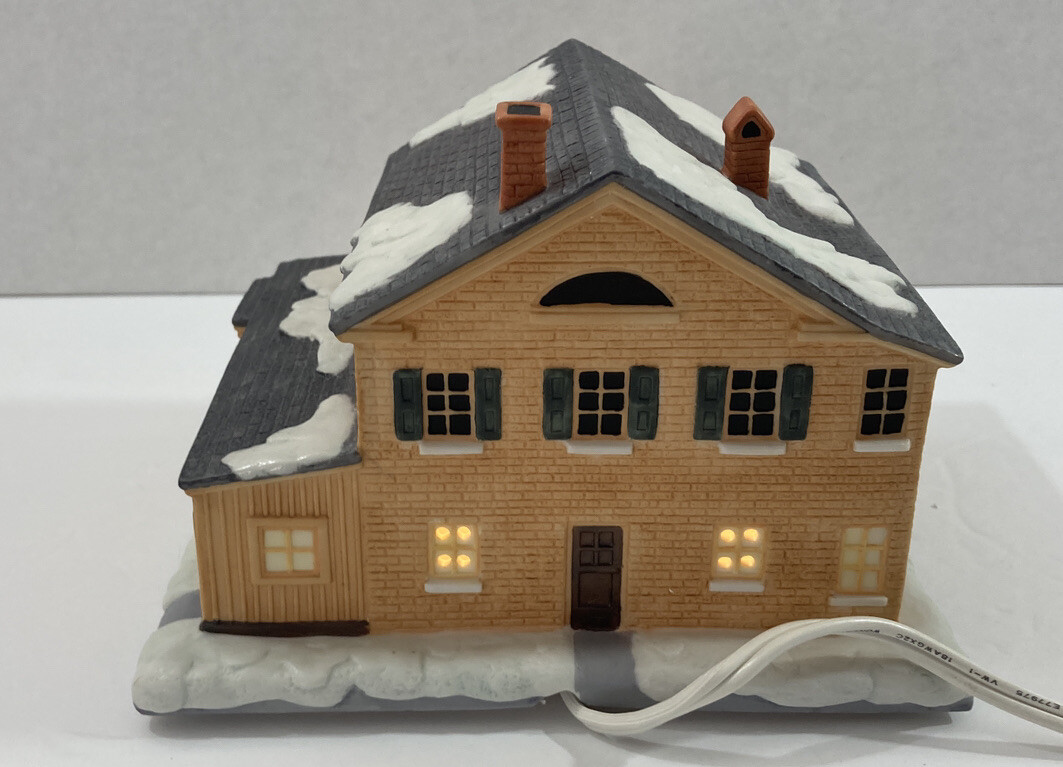 Rockwell’s The Country Store Christmas in Stockbridge lighted Christmas House