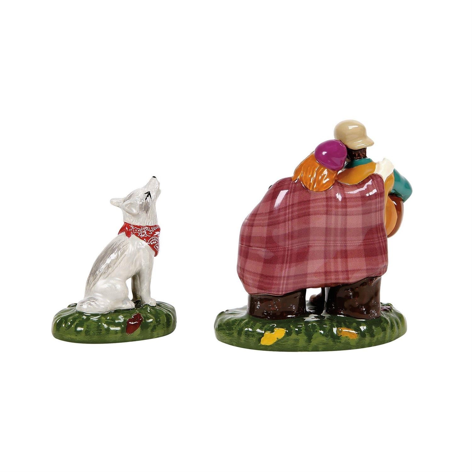 Dept 56 FIRESIDE SERENADE SET/2 Halloween/Harvest Village 6018344 BRAND NEW