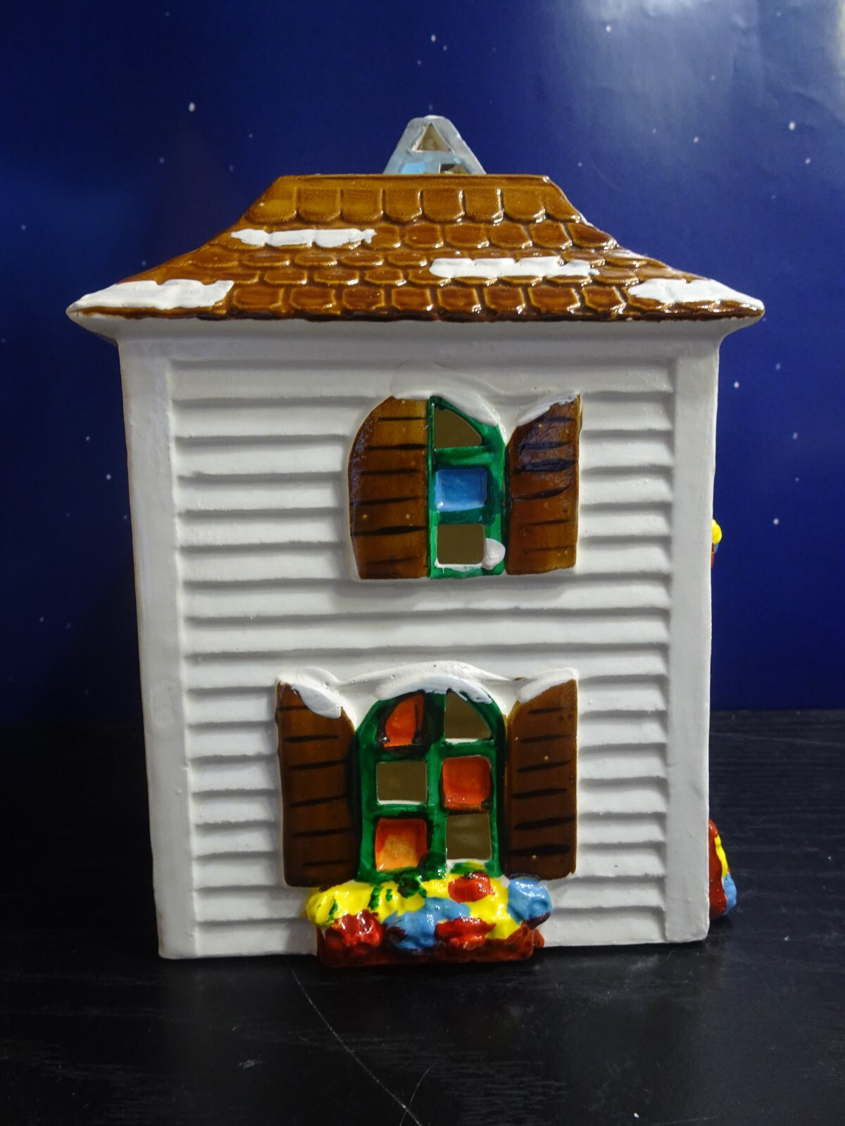 DEPT 56 OSV Flower Shop Snow House Series 50822 1982 W/Light NO BOX VGUC RARE