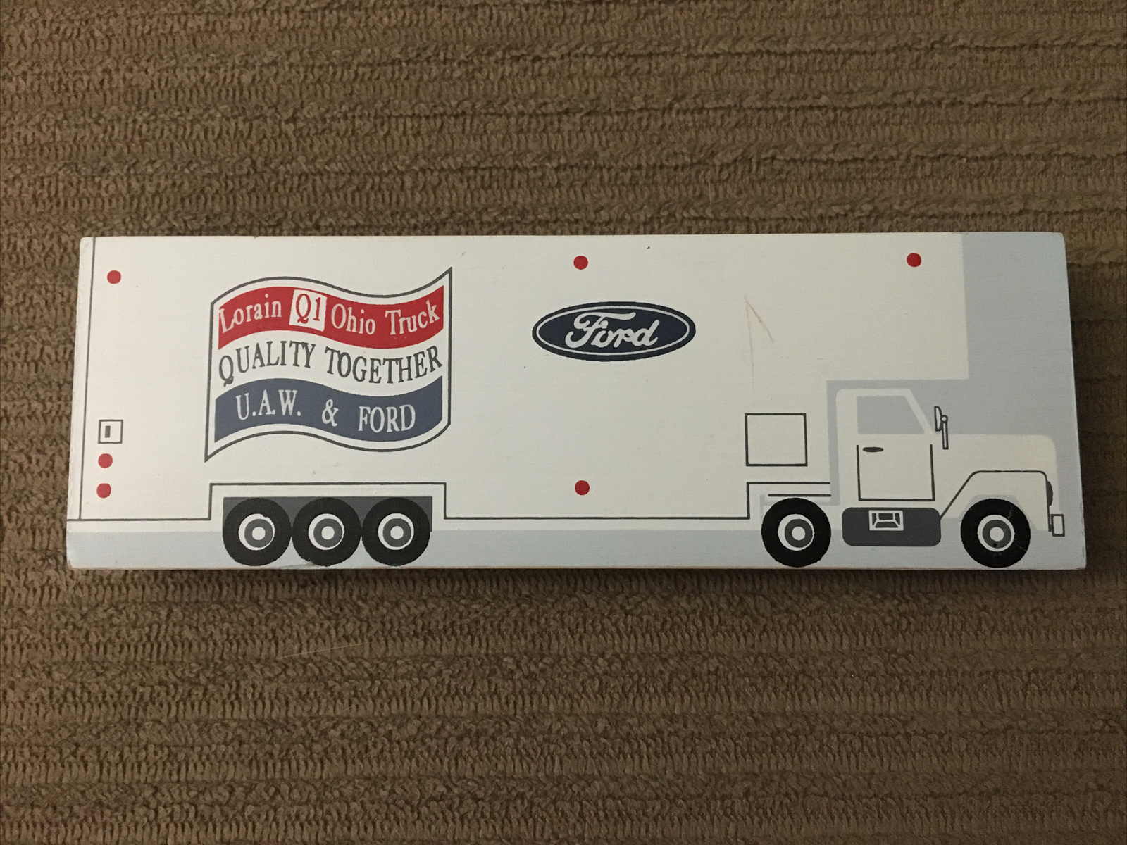Ford Transport Truck Lorain Assembly / Ohio Assembly Avon Lake Ohio Shelf Sitter