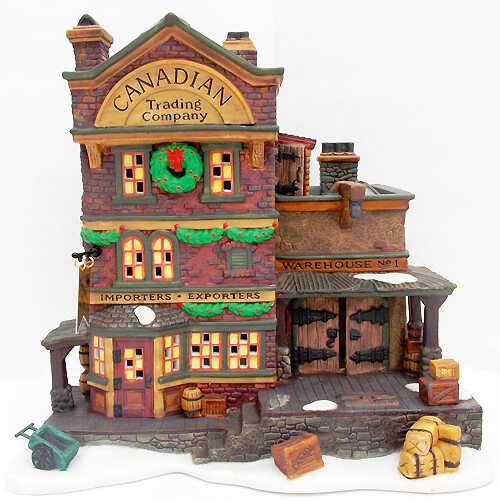 DEPARTMENT 56 Canadian Trading Company 56.58306 NEW IN BOX NEVER USED 8.5″ tall
