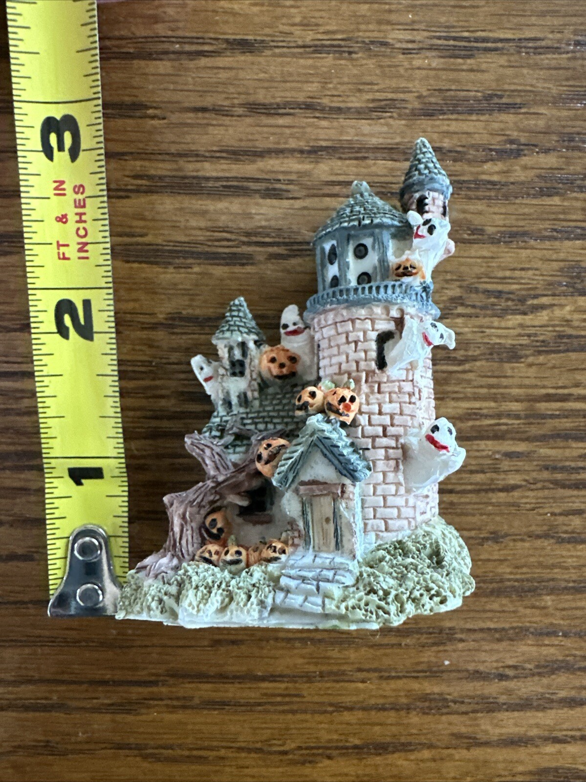 Haunted Houses Set of 3 | Hollow Resin Decor | Halloween Houses 2 Inches