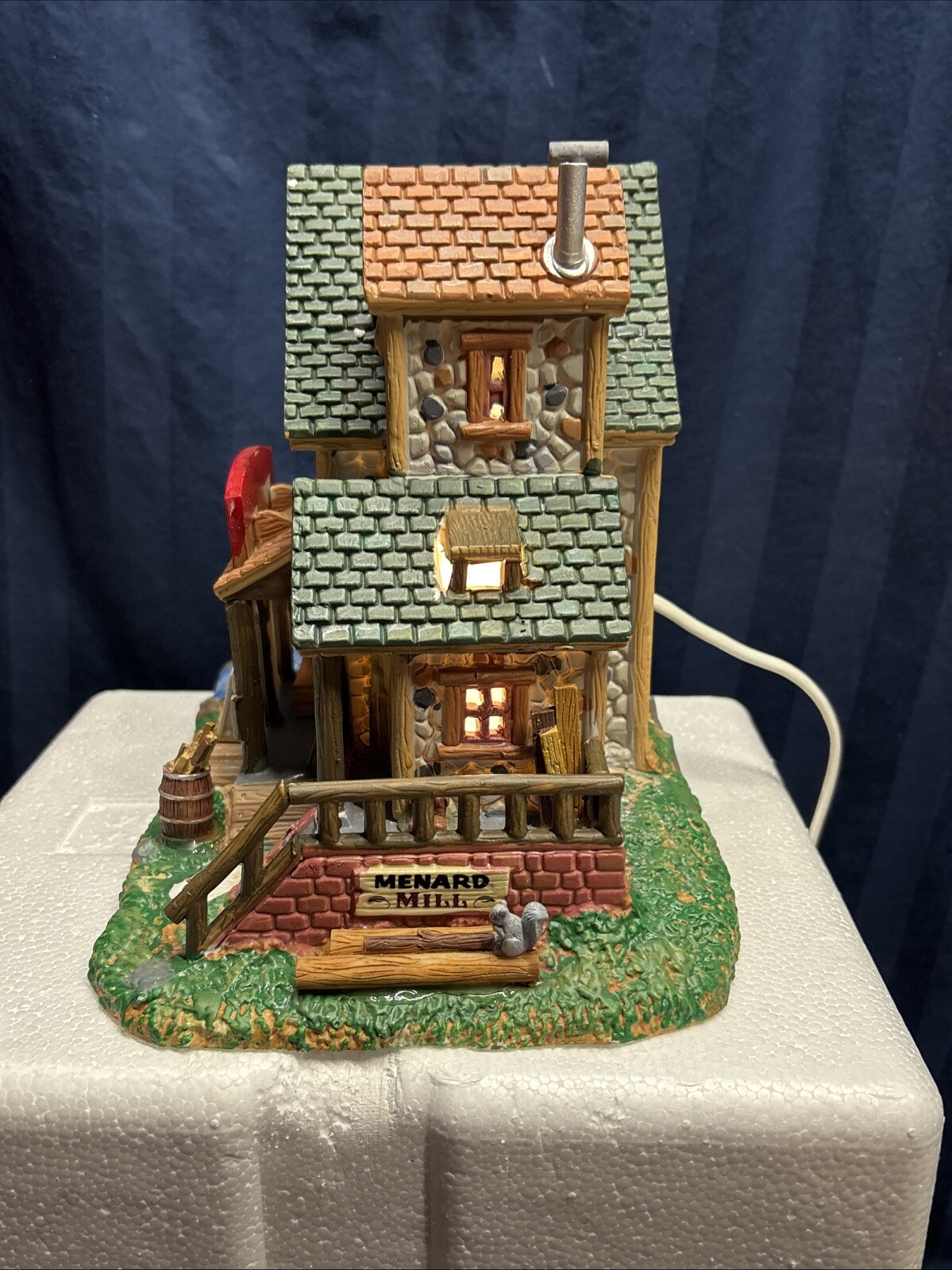 Lemax- Menard Mill Village Collection- 2011- Lighted 1060