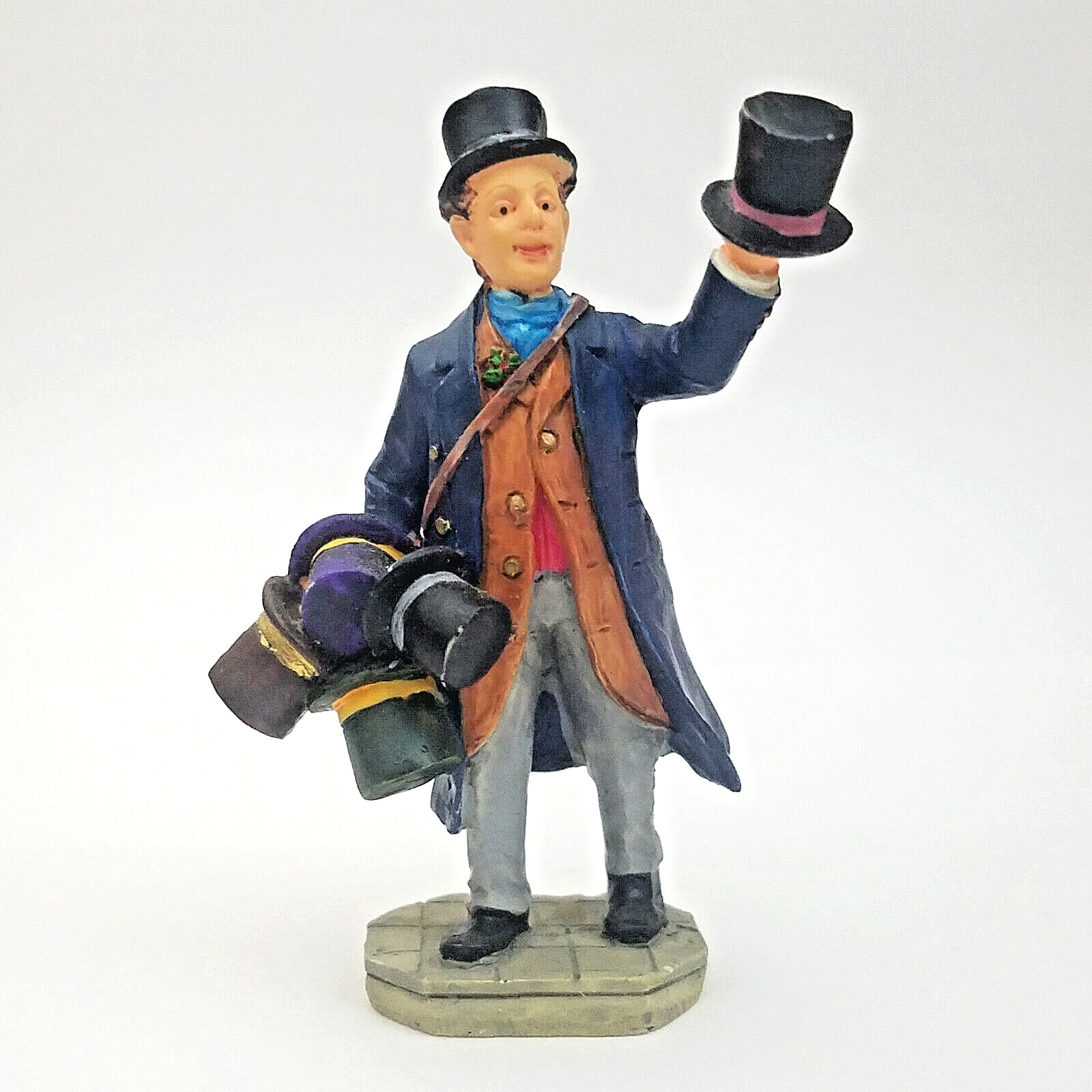 Lemax 2001 Top Hat Peddler Caddington Village #12477 R Western Tall-Crowned Hat
