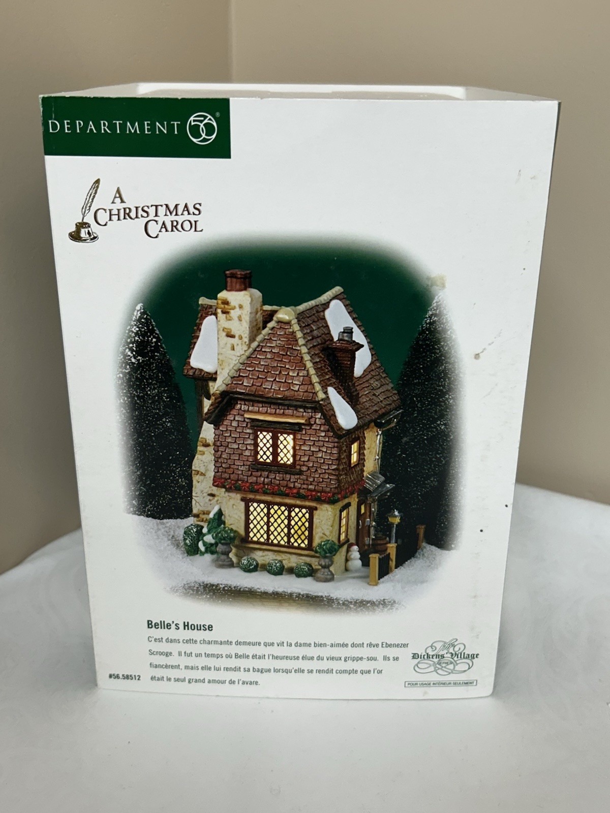Department 56 Belle’s House A Christmas Carol