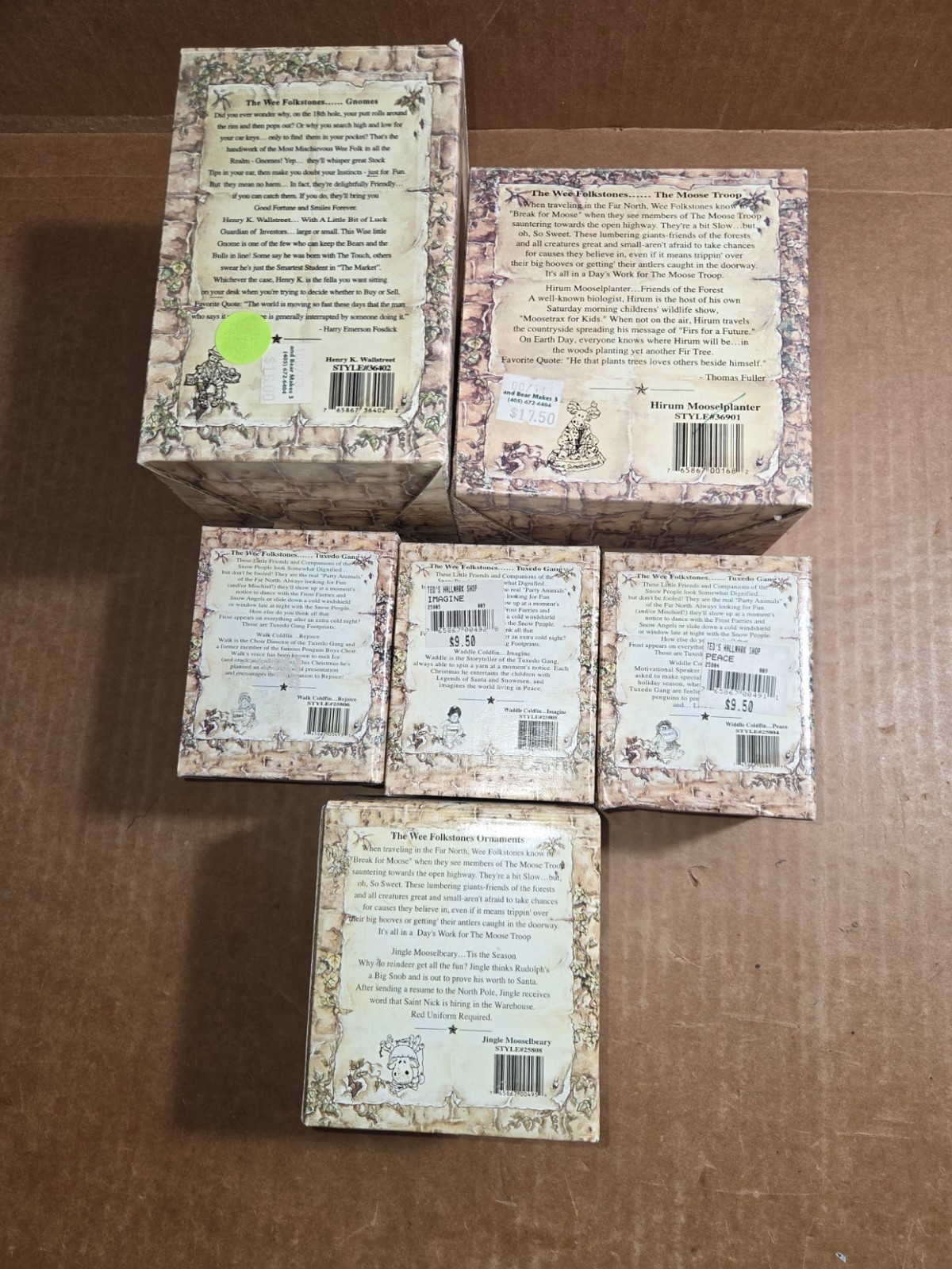 Boyds Bearly-Built Villages “Critter Country/Wee Folkstone” Assorted. YOU Choose