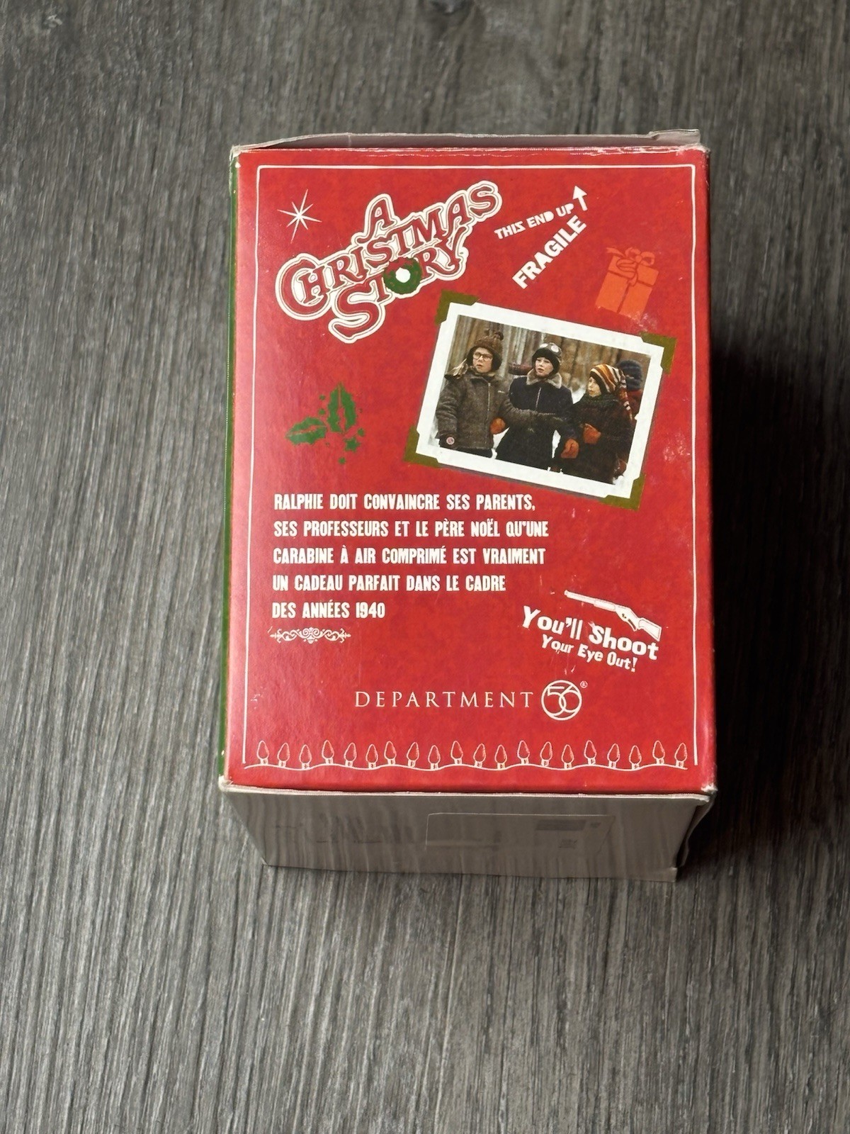 Department 56 A Christmas Story Ralphies Loses His Glasses Figure W/ Box