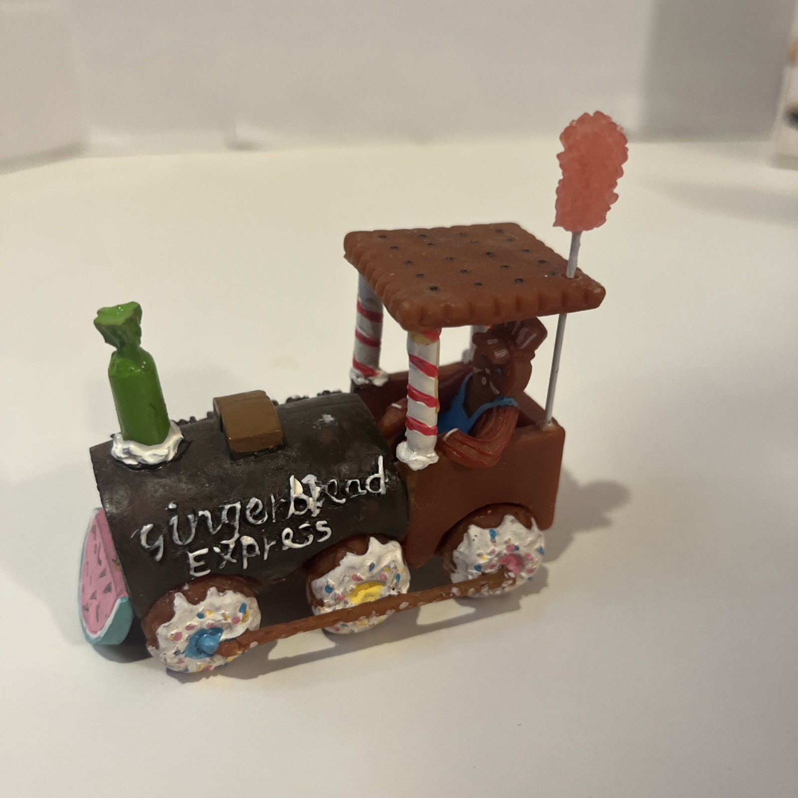 Lemax Sugar ‘N Spice Gingerbread Express Train Retired Pre-Owned – 43424, 8 Pcs