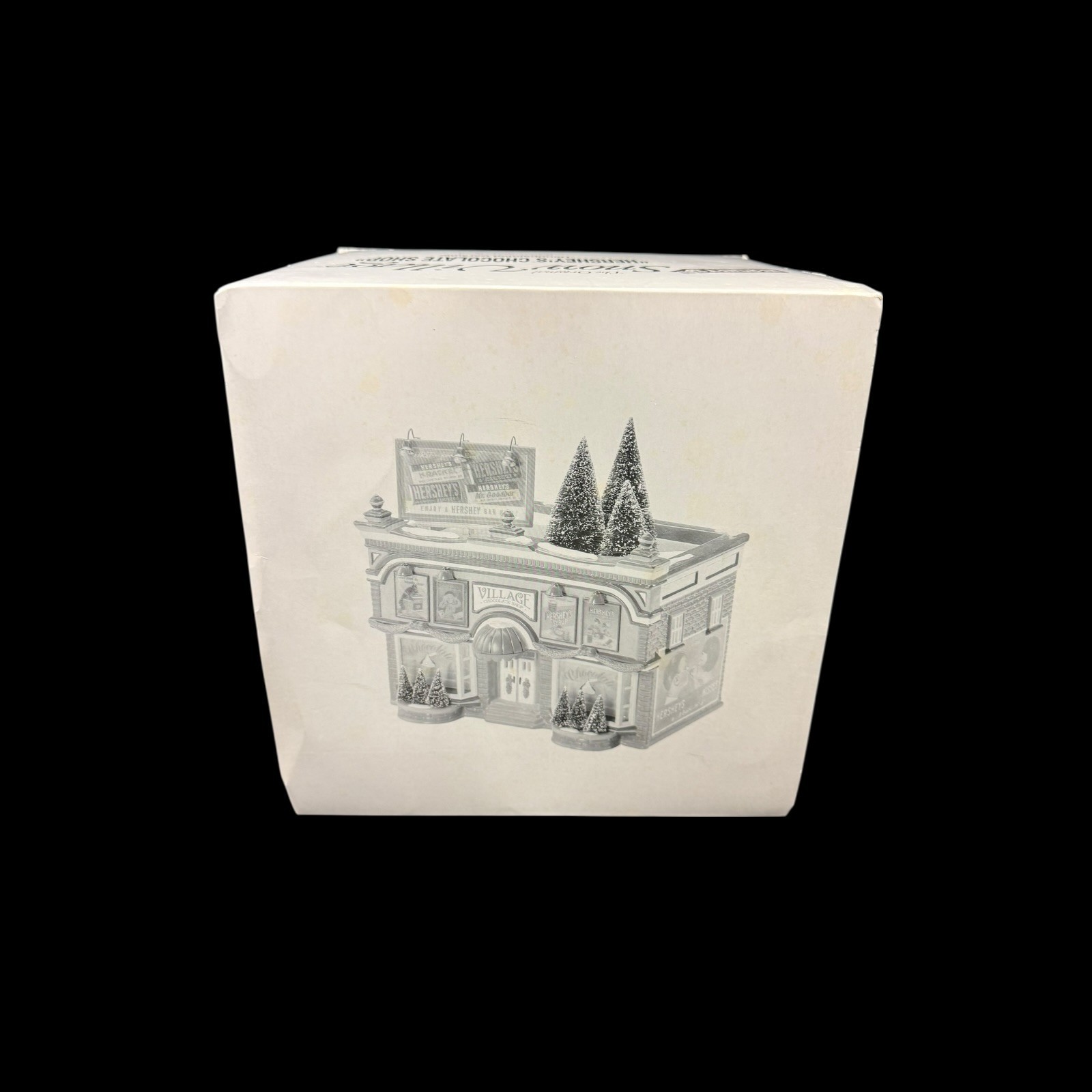 Department 56 Original Snow Village Hershey’s Chocolate Shop Christmas #54913