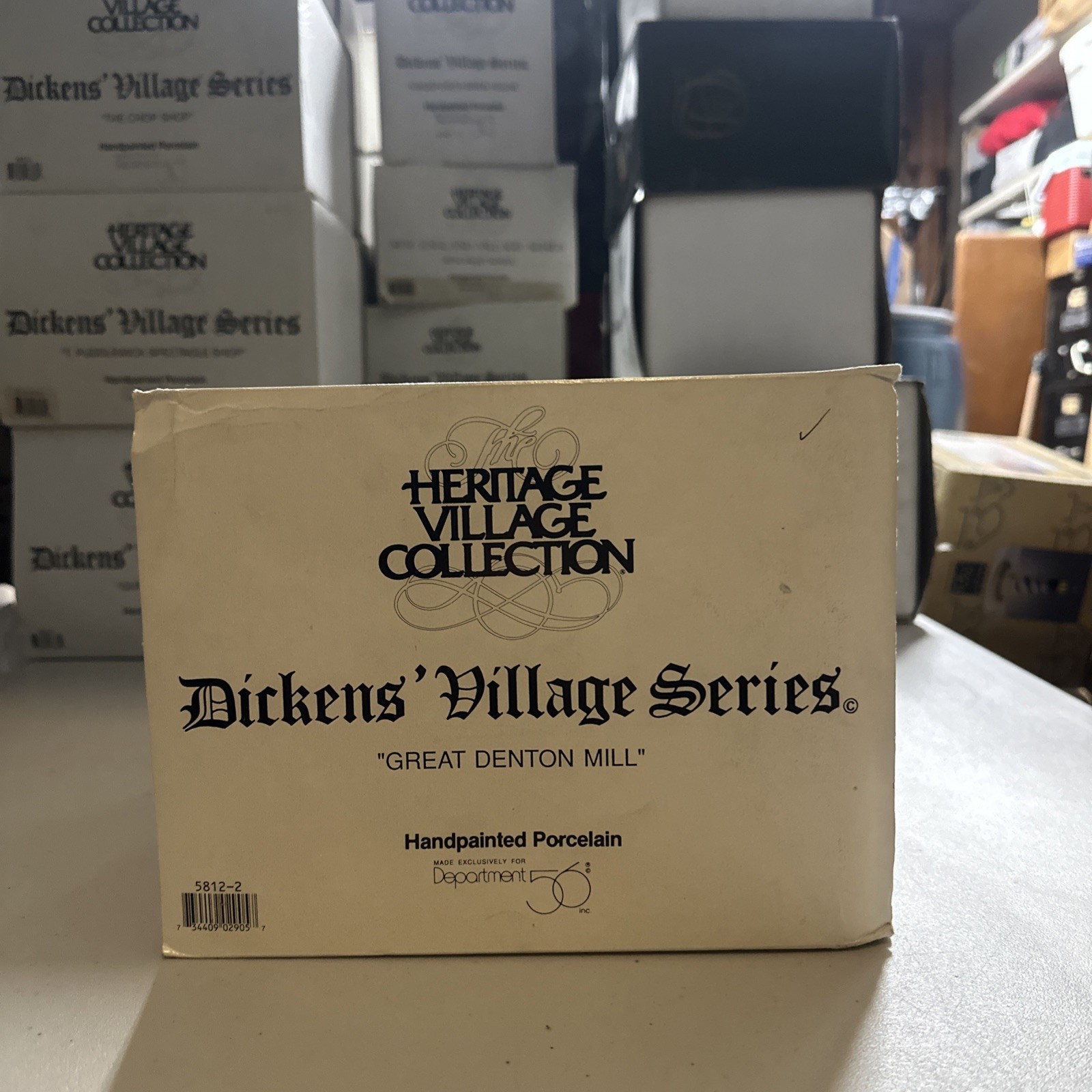 Dept 56 “Great Denton Mill” Dickens Village Series Christmas Village 1993 58122