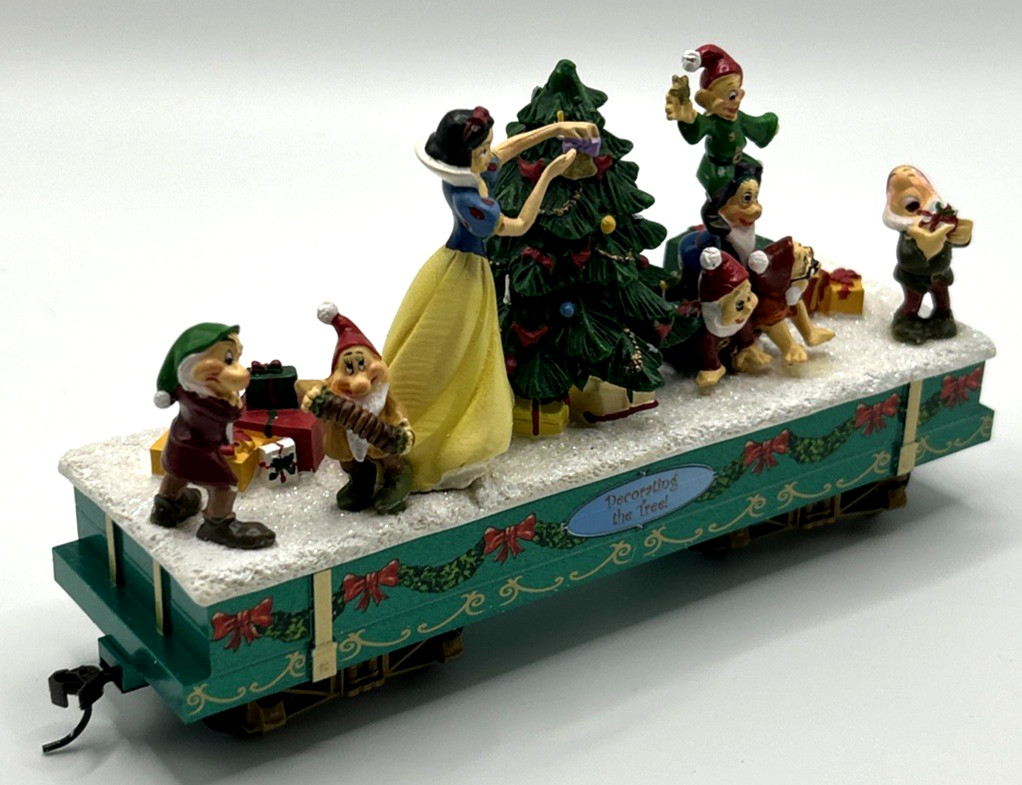 Disney Hawthorne Holiday Celebration Express “Decorating the Tree” Train COA