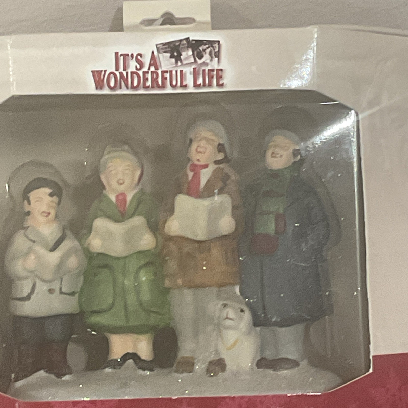 It’s a Wonderful Life Carolers Holiday Accessory Set 2005 Enesco NIB NEW