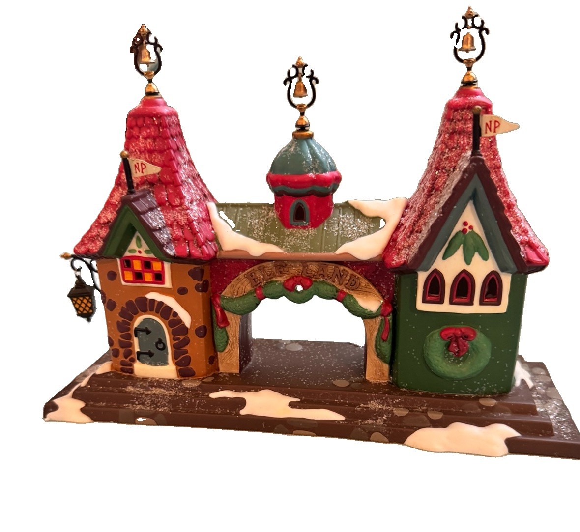 1990’s Elf land Welcome to Elf Land Gateway Entrance # 56431 North Pole Dept. 56