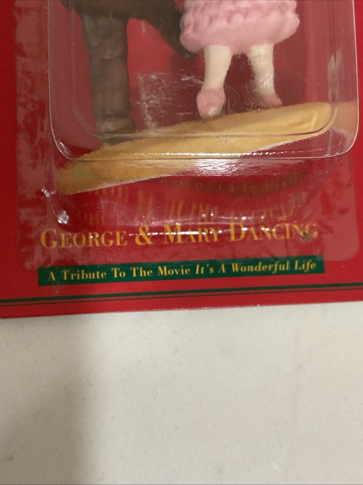 1998 It’s A Wonderful Life George & Mary Dancing Porcelain Figurine New NIP