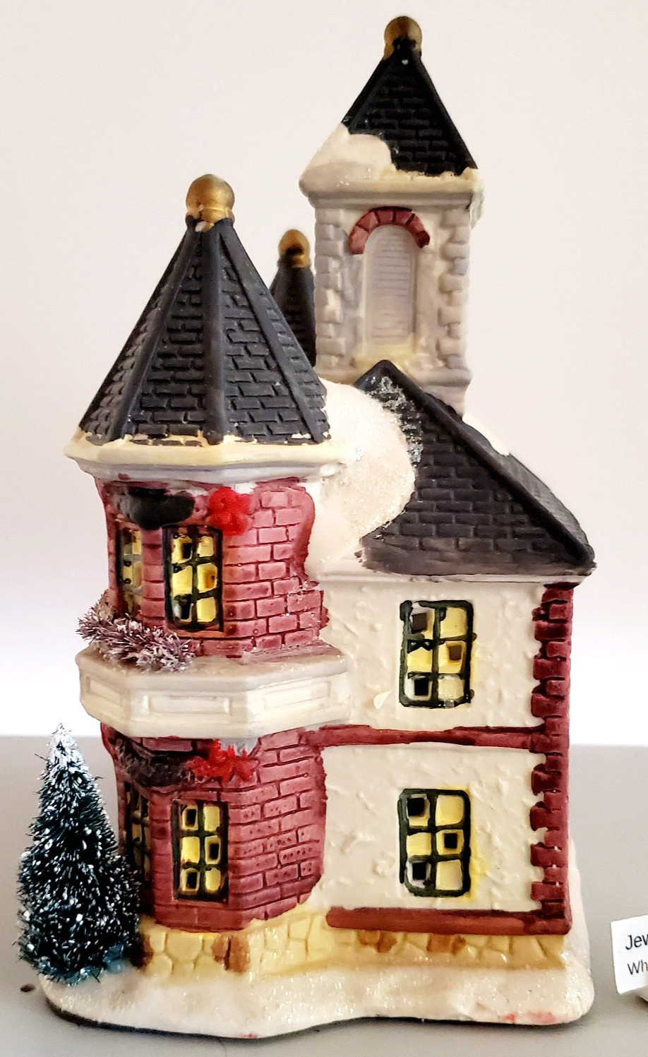 Victoria Falls City Hall Collector Series III Porcelain Light cord included 💖