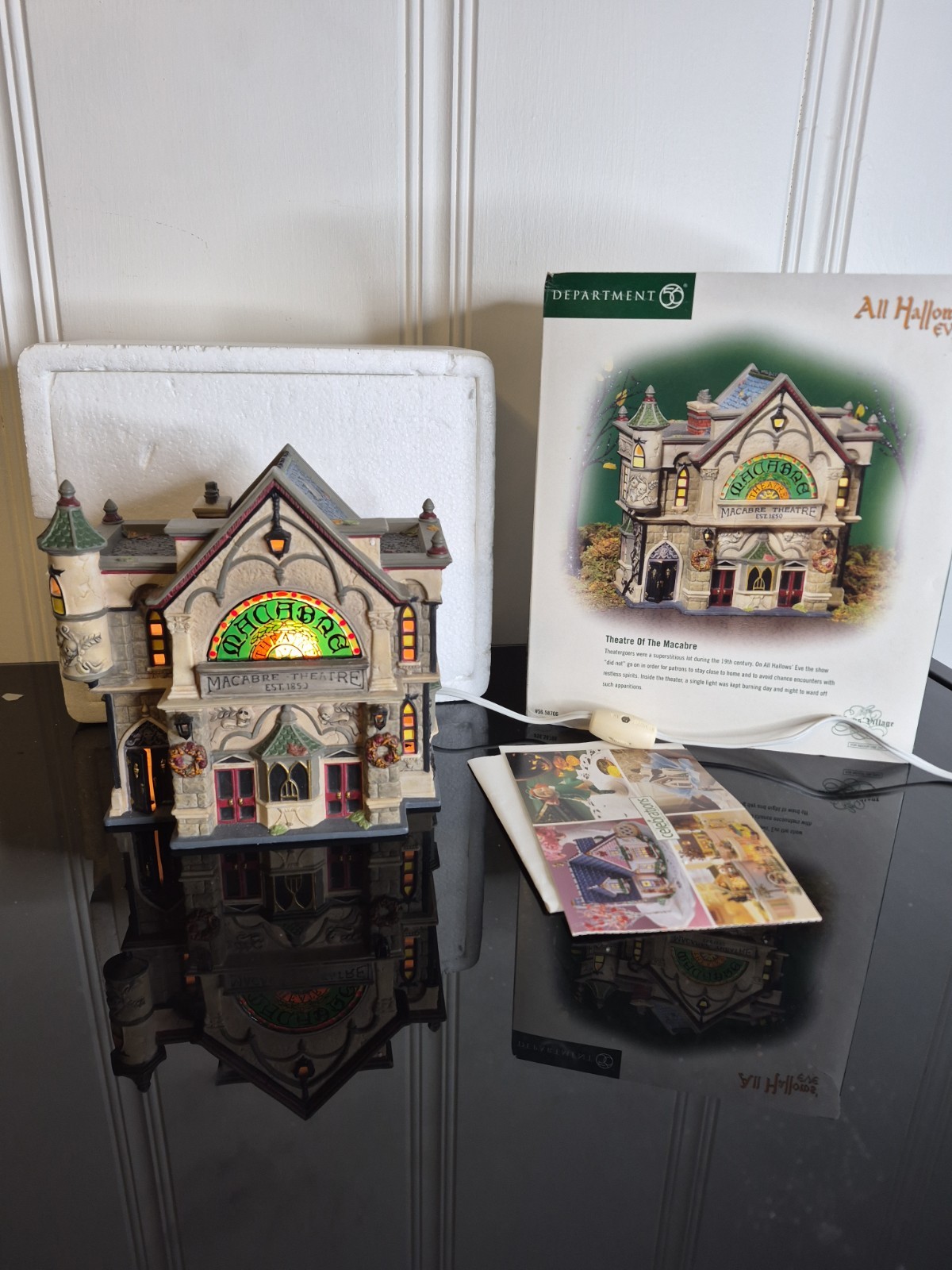2003 Dept 56 Theatre of the Macabre WORKS. CIB IN GREAT CONDITION! Look At Photo