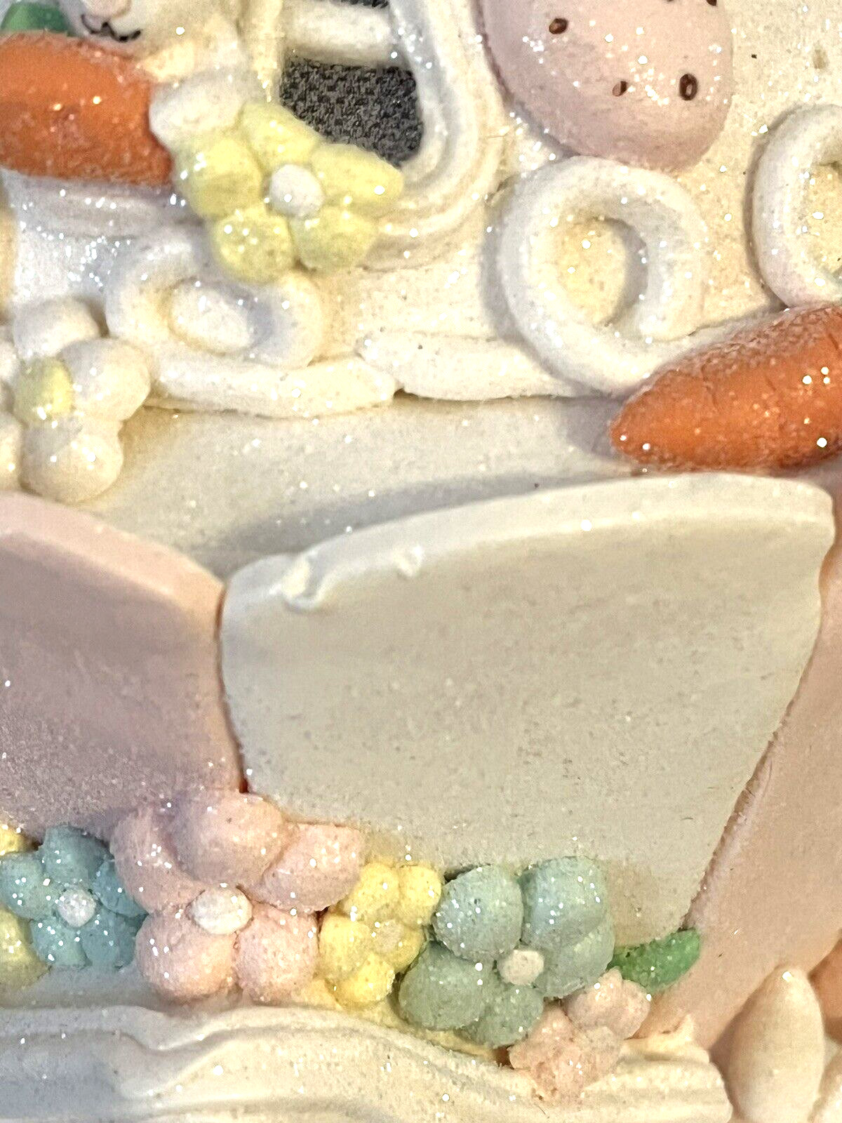 Cupcakes And Cashmere Easter Bunny Pastel Gingerbread Light Up House READ