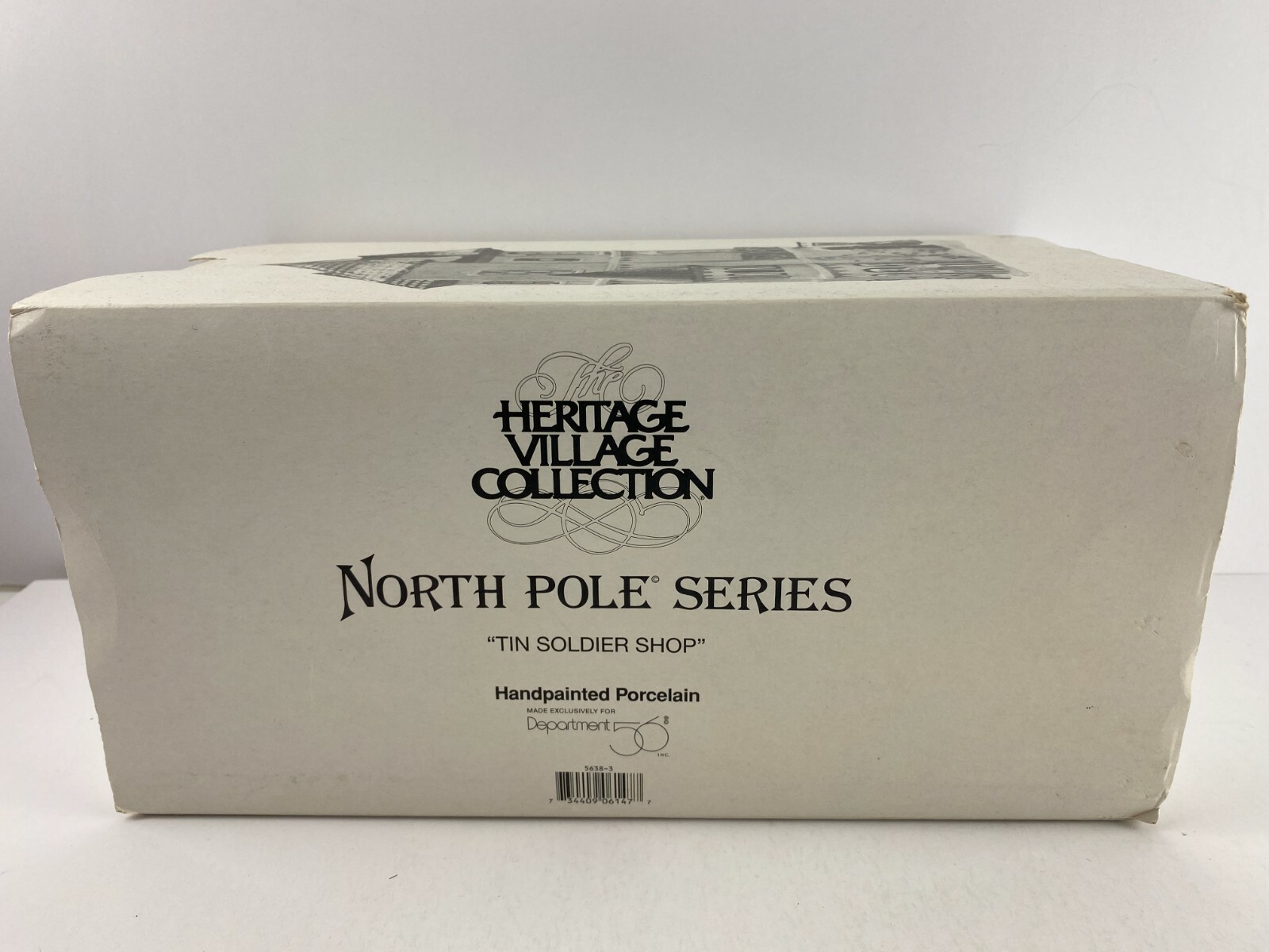 Department Dept 56 Heritage, North Pole Series “Tin Soldier Shop” 5938-3 w/ Box