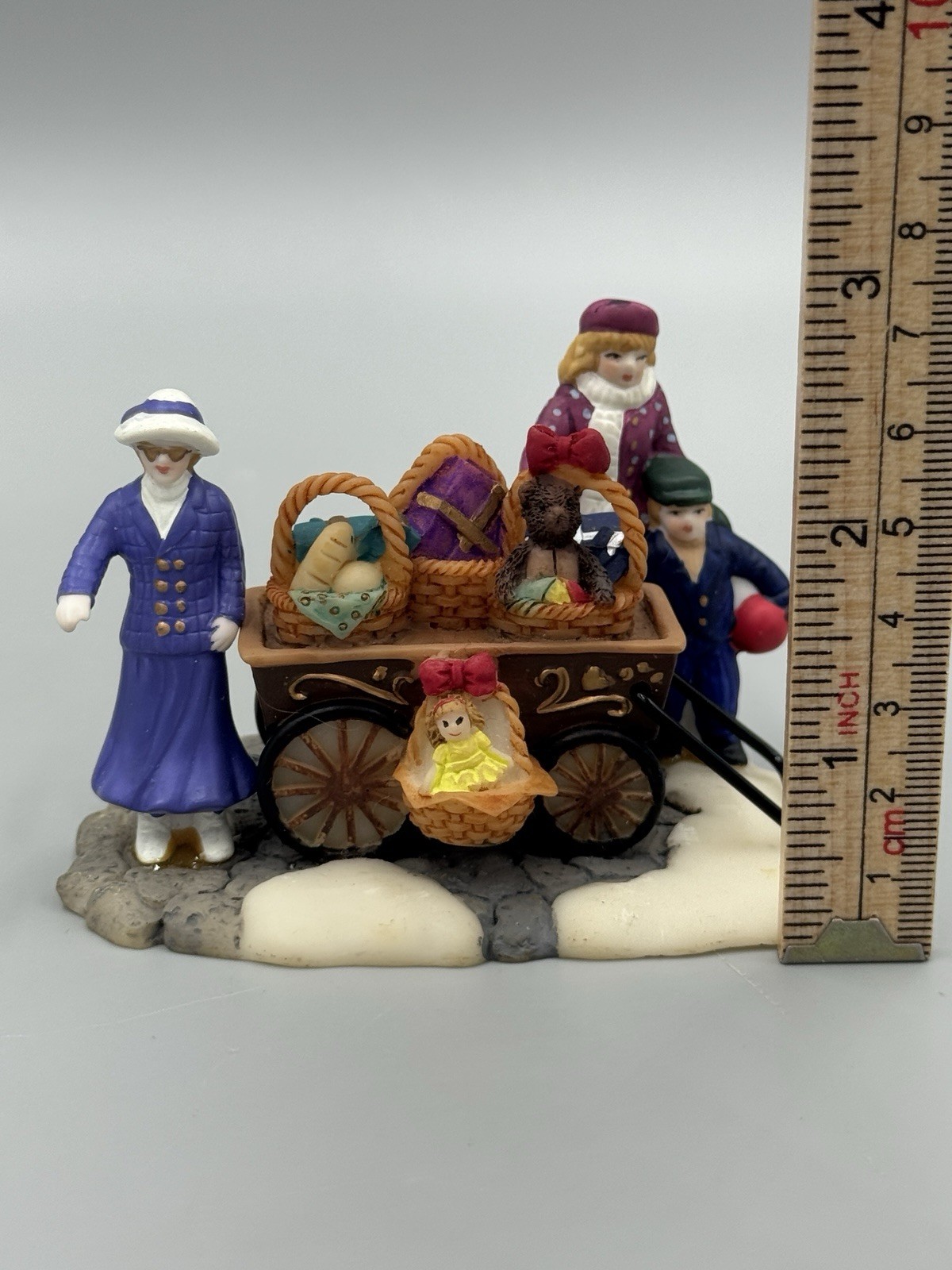 Hershey Chocolate Factory Village House Accessory Charity Baskets Figurine