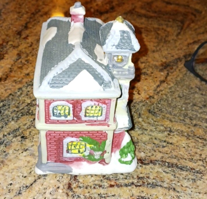 Xmas time at the Fire station Statue