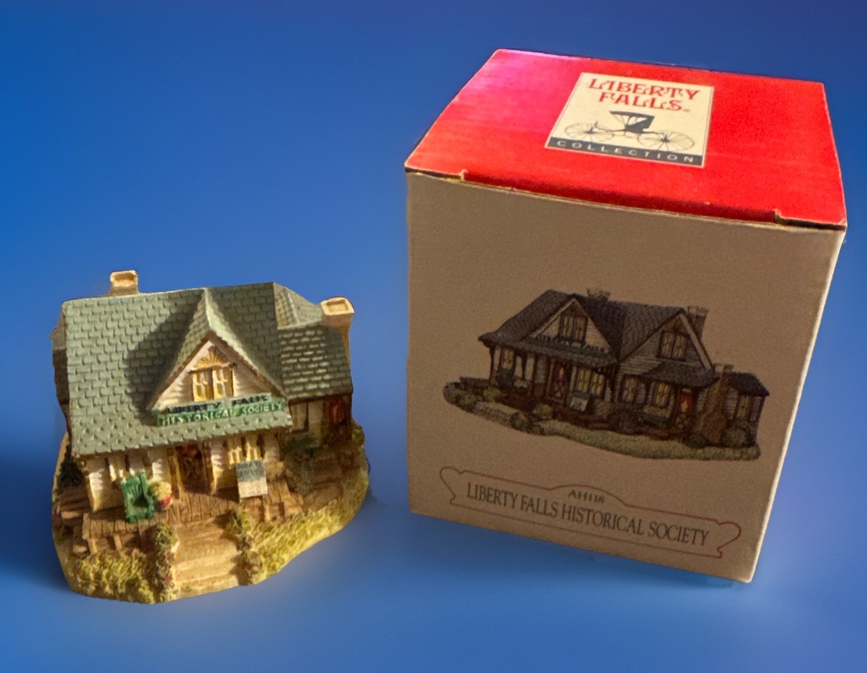 Vintage Liberty Falls Historical Society 1996 Miniature Village AH118