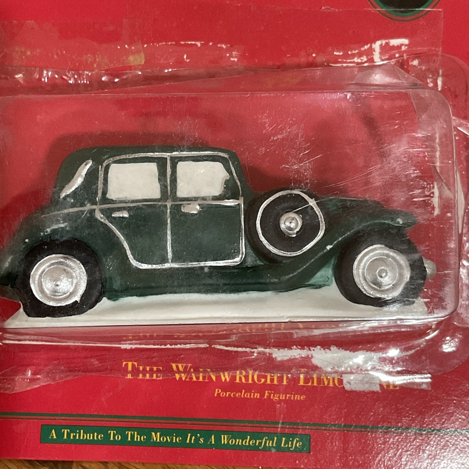 1995 It’s A Wonderful Life Wainwright Limousine Car Porcelain Figurine
