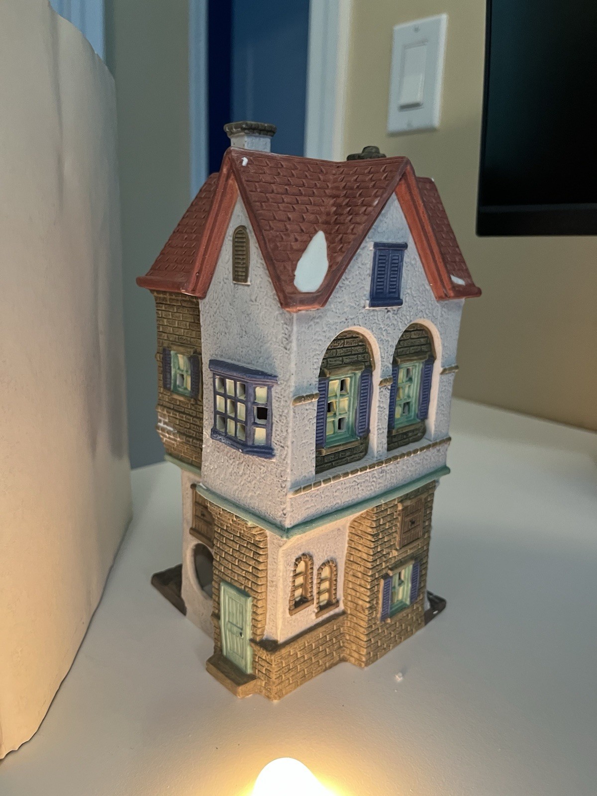 Dept 56 Corner Grocer Christmas In The City Heritage Village #59706 Hanks Market