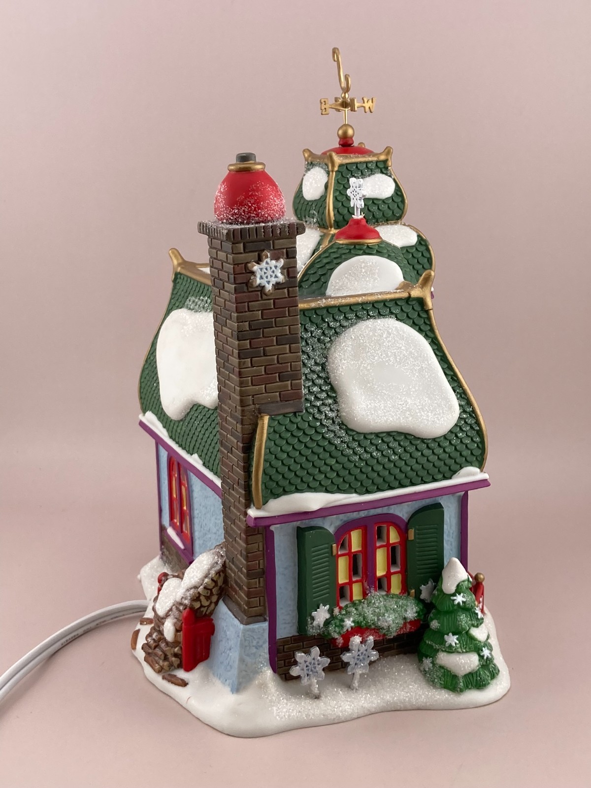 Dept 56 Santa’s Paper Snowflake Studio 56.56956 North Pole Special Edition