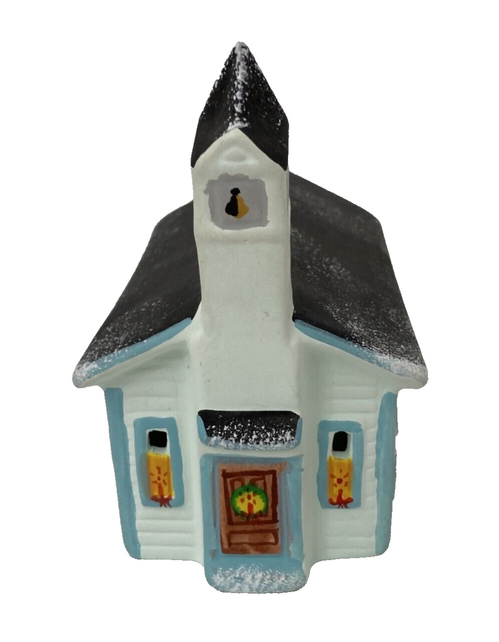 Silvestri Ceramic Christmas Village Church House Seasonal Holiday Vintage