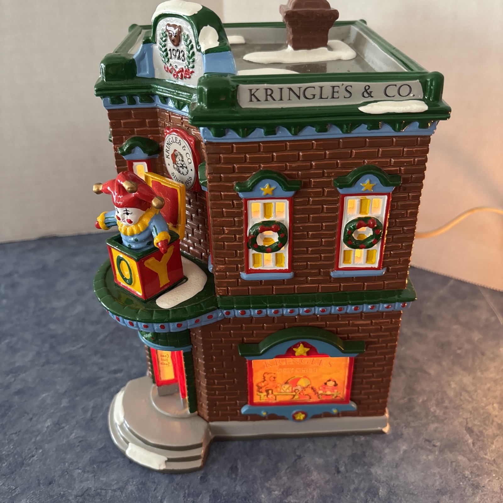 Dept. 56 Snow Village 1997 Saturday Morning Downtown Set of 6 #54902 NICE!!