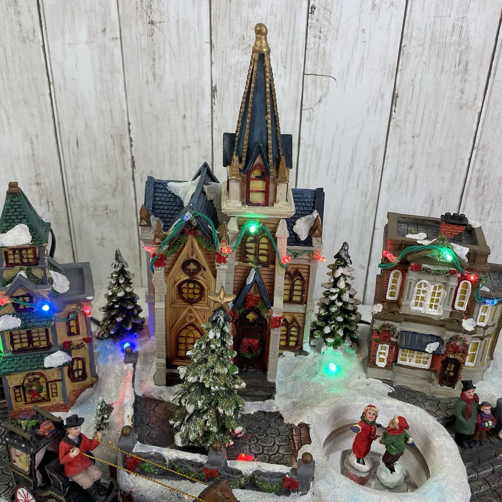 Holiday Living Animated Holiday Town Scene #157733- Works- Light And Music