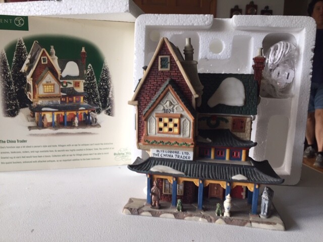 Dept 56 Dicken’s Village Retired The China Trader-Blye-Lodore Ltd.