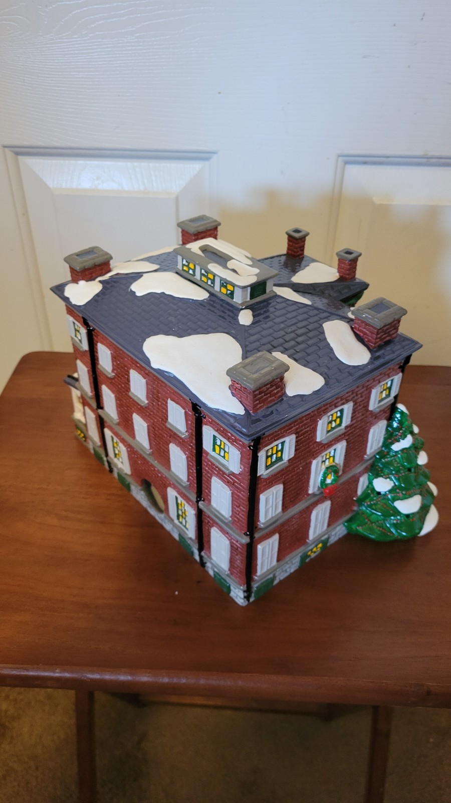Dept 56 Original Snow Village OLD CHELSEA MANSION Retired 54903 w/Book