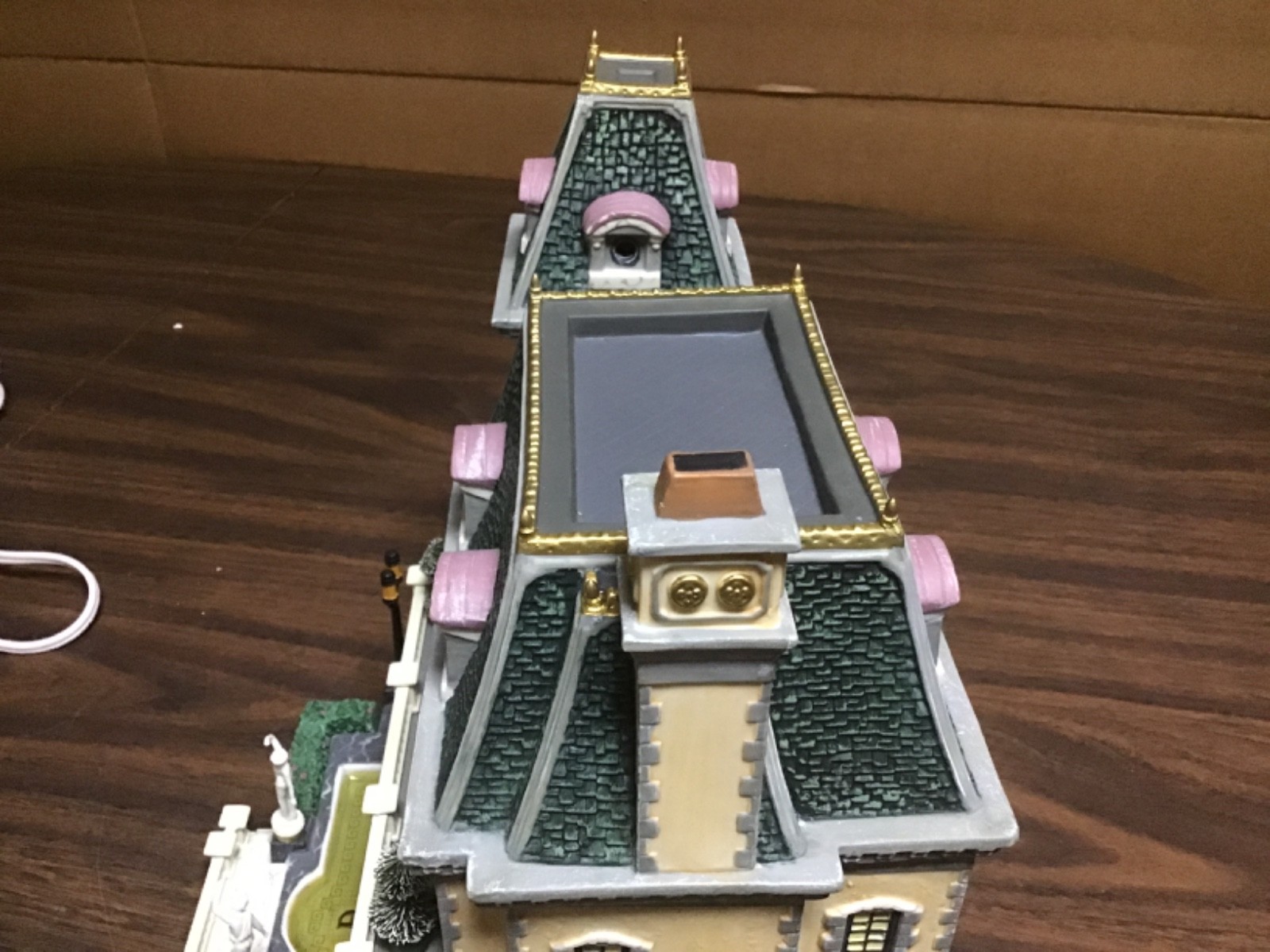 Dept 56 Literary Classics #58939 The Great Gatsby West Egg Mansion 1999 EUC