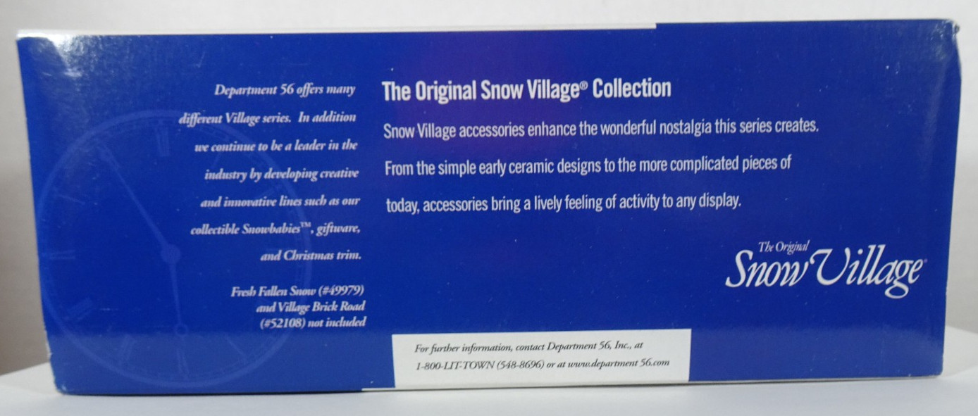 RETIRED 1999-2001 Dept 56 Snow Village Looney Tunes Animation Film Festival EUC