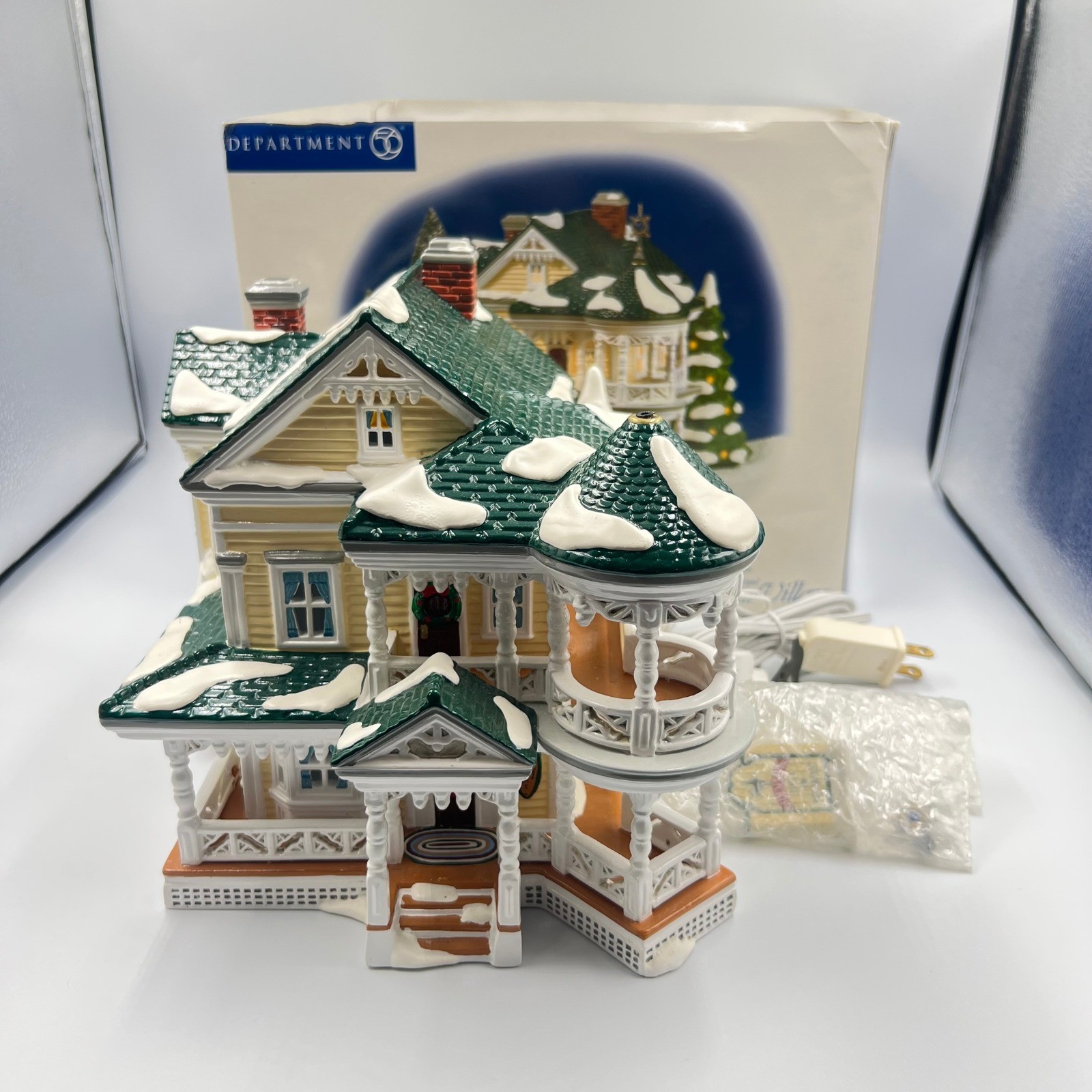 Dept 56 “Carpenter Gothic Bed & Breakfast” Snow Village #55043 RETIRED + Box