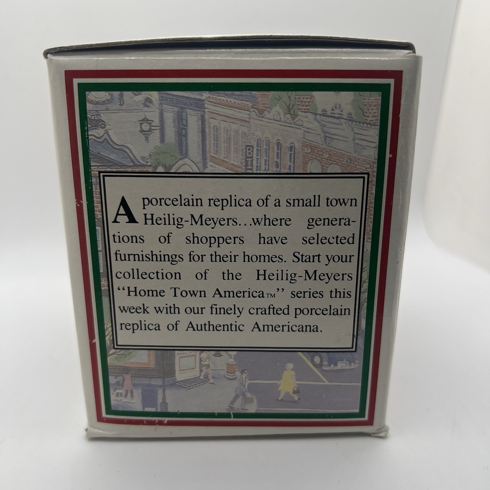 VTG LOT of 6 Home Town America Collection Christmas Village Buildings Accessory