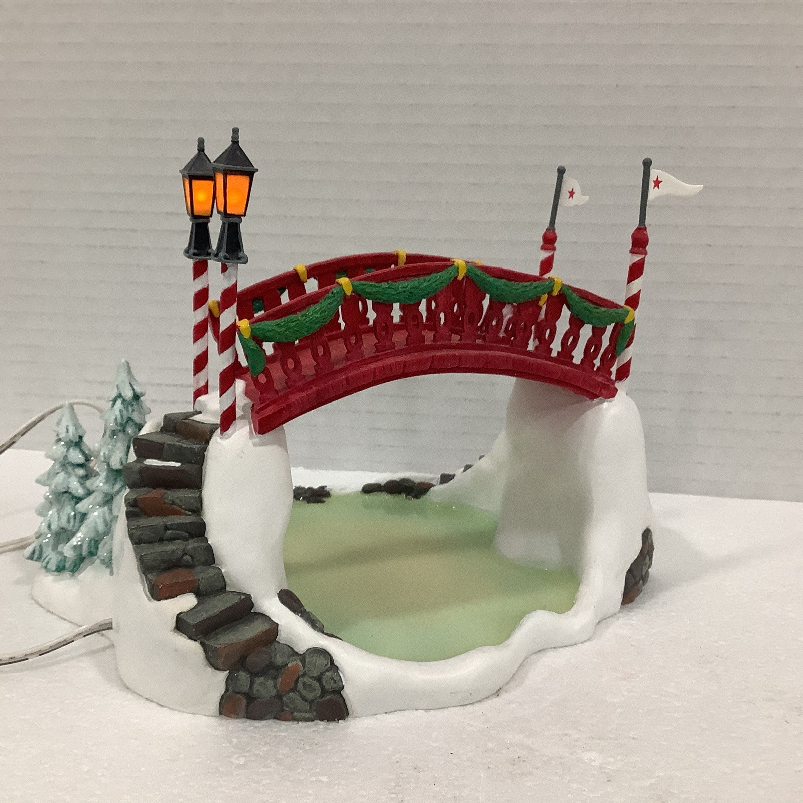 Department 56 Village Accessories 56720 Bridge Over The Icy Pond Accessory