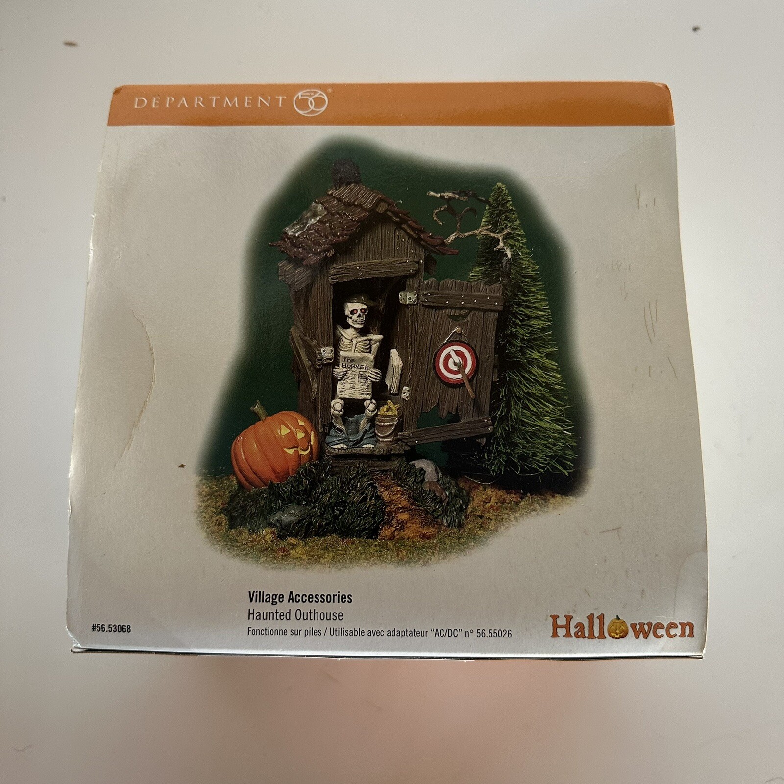 Department 56. Halloween. Accessories. Haunted Outhouse. See Desc.