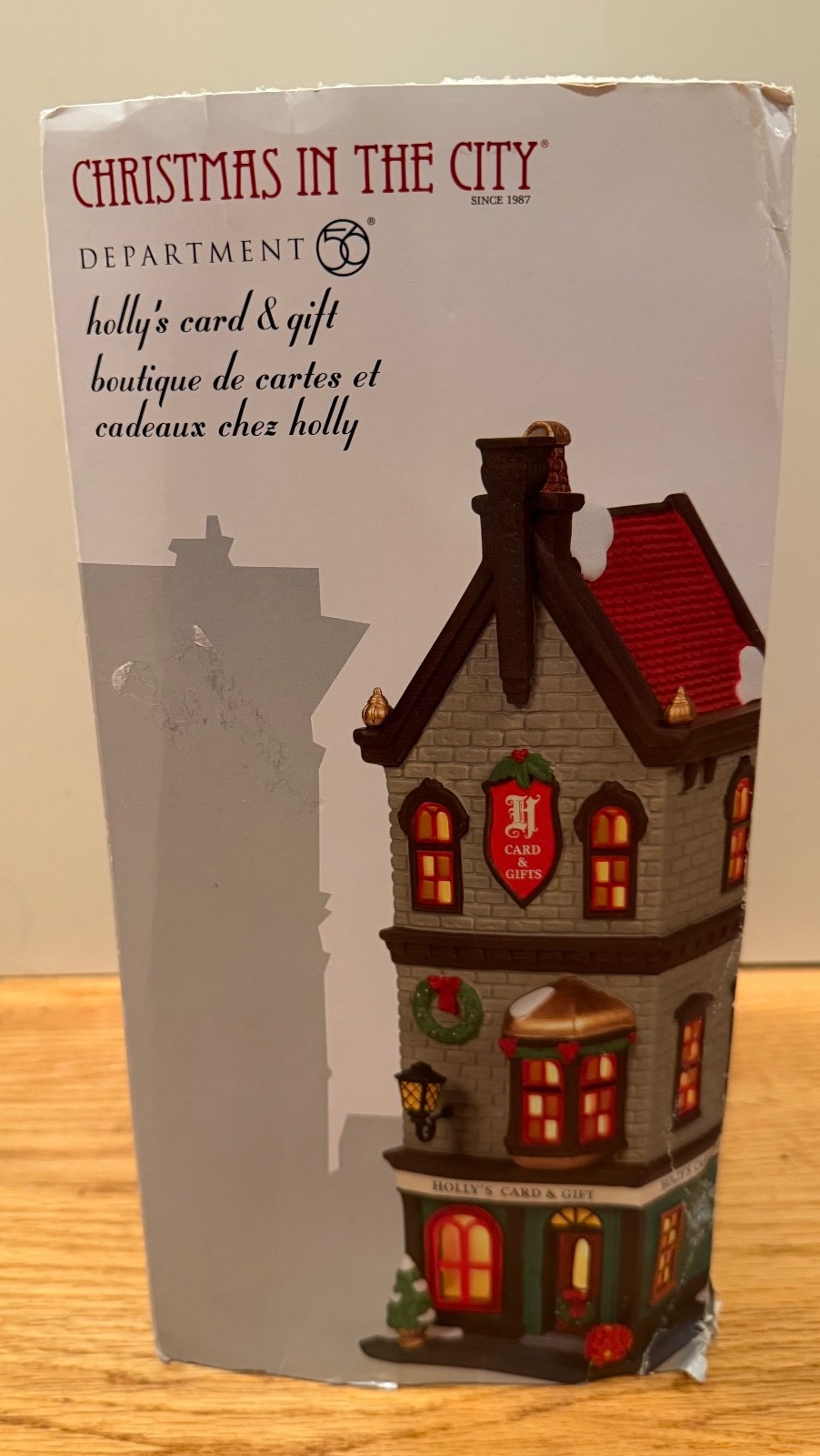 Department 56 Christmas In The City Holly’s Card & Gift Boutique