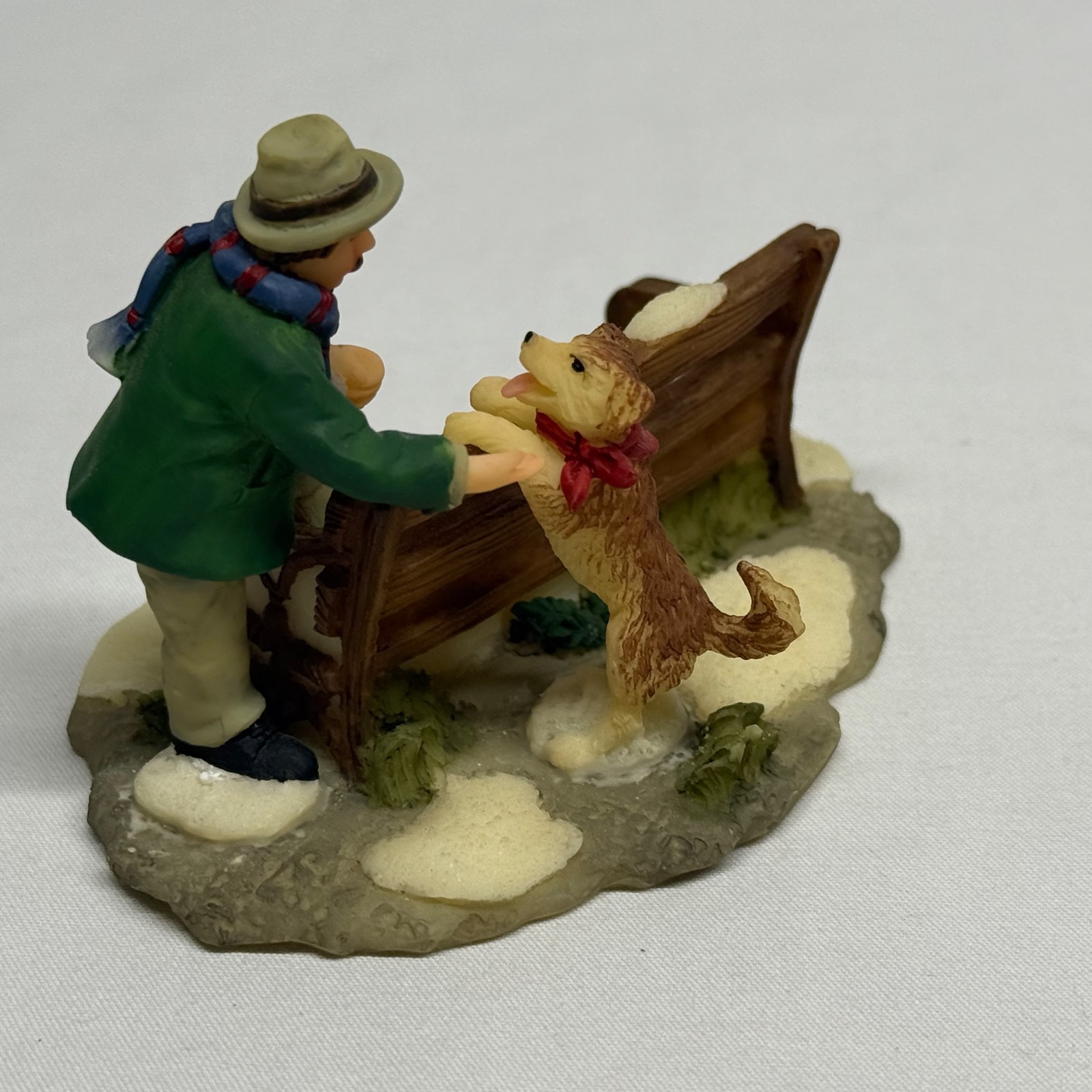 Vintage Lot of 13 Mini Holliday Village Winter Display Christmas Figurines