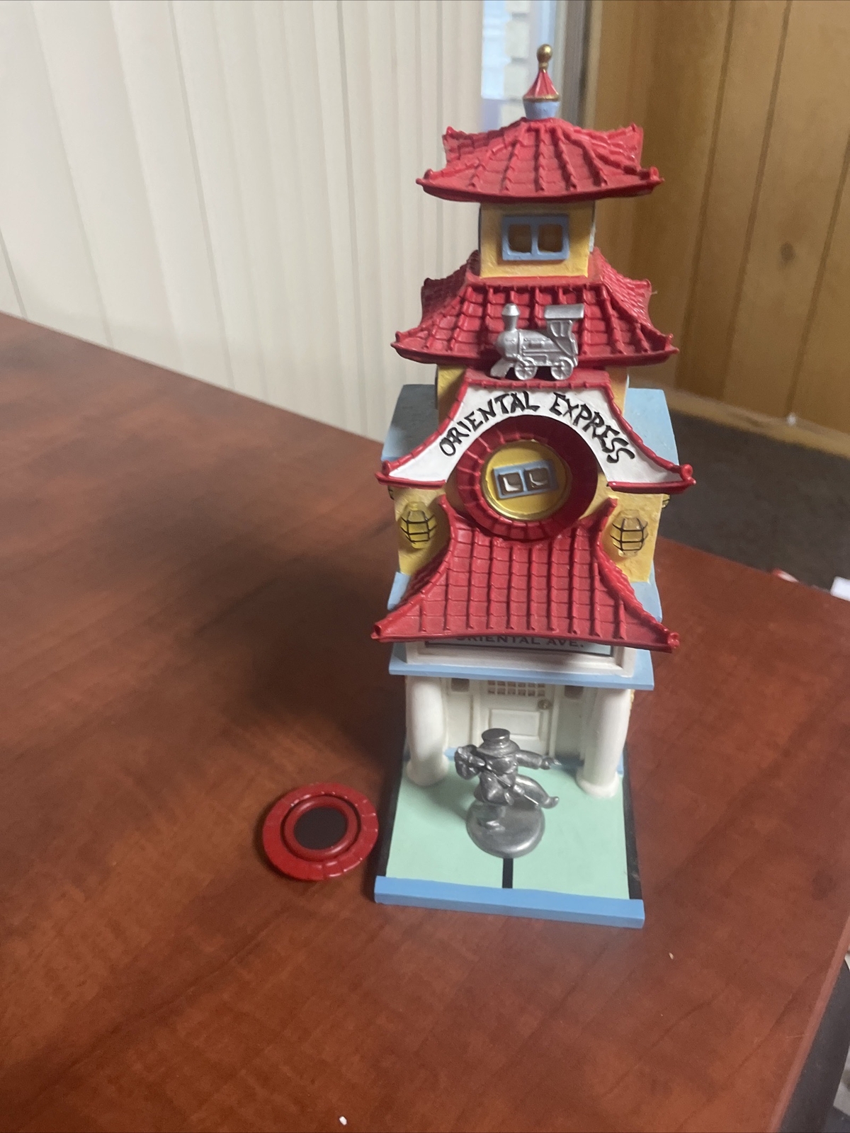 DEPT 56 CITY LIGHTS MONOPOLY BUILDING 100 ORIENTAL AVE ORIENTAL EXPRESS