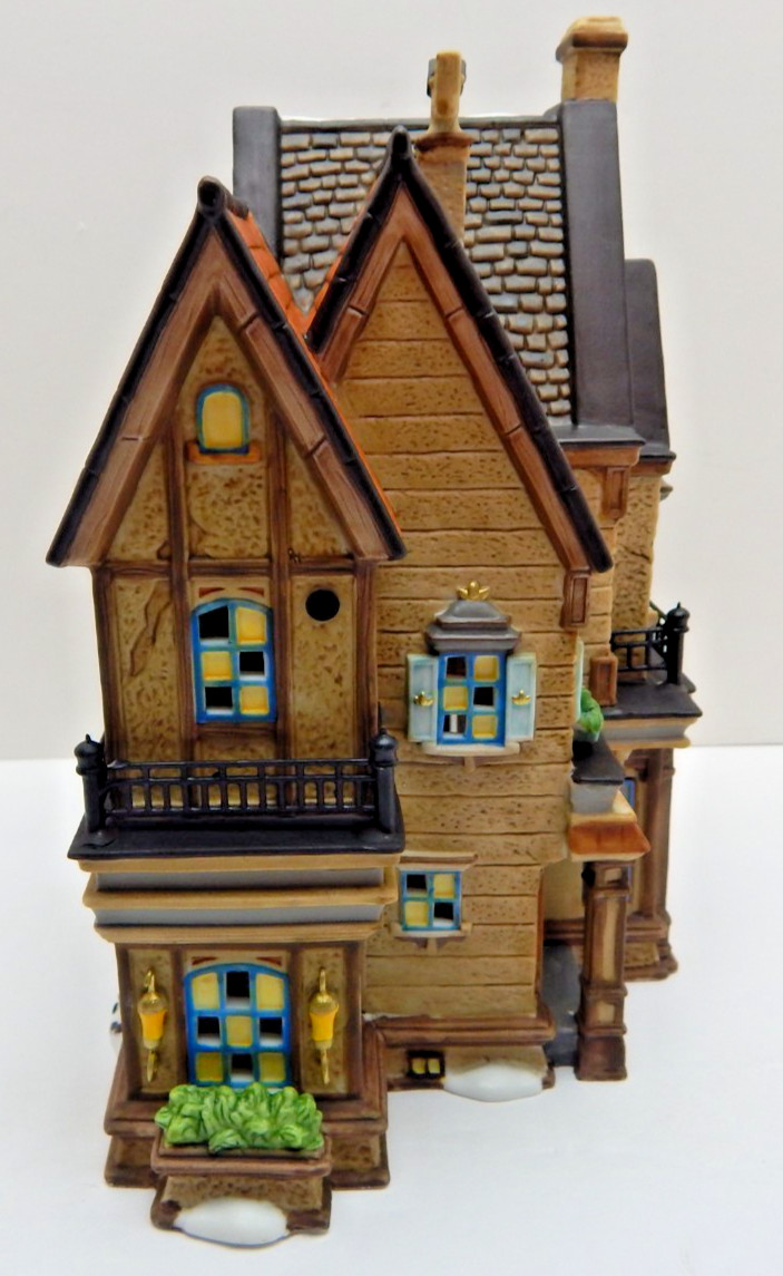 Dept 56 HVC Dickens Village Series The Neilan Lund Gallery #805512 Nice! w/Lt Cd