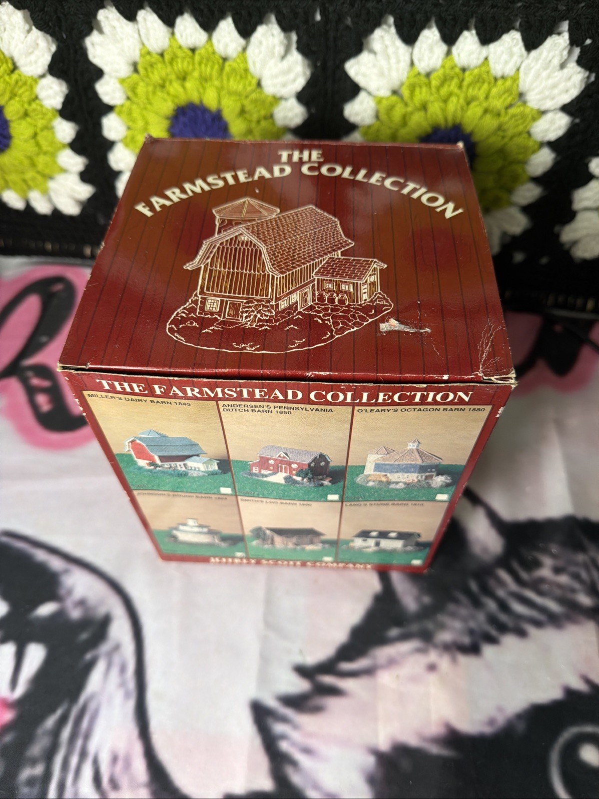 RARE Vintage 1995 Farmstead Collection Johnson’s Round Barn Low #430/15000 New